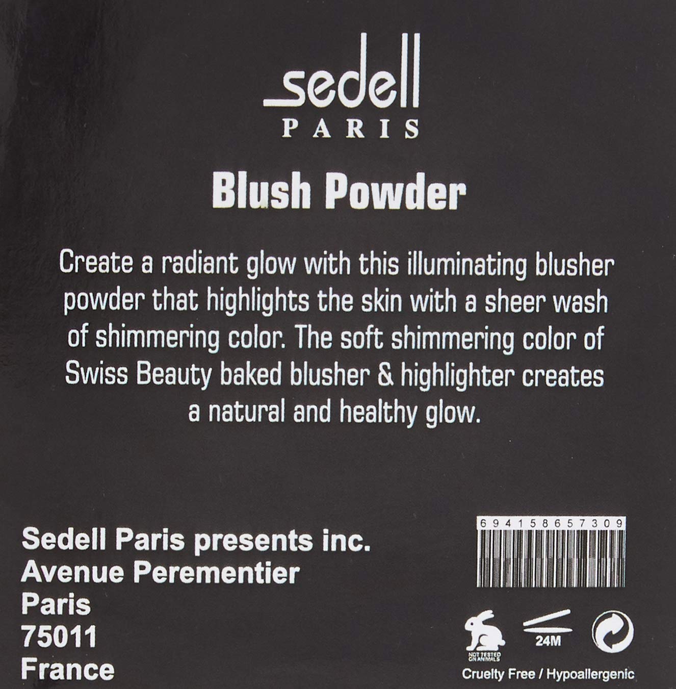 Sedell Blush Powder - Orange Shade, 8g | Long-Lasting Matte Finish for Cheeks & Contouring | Perfect for Everyday Makeup & Special Occasions