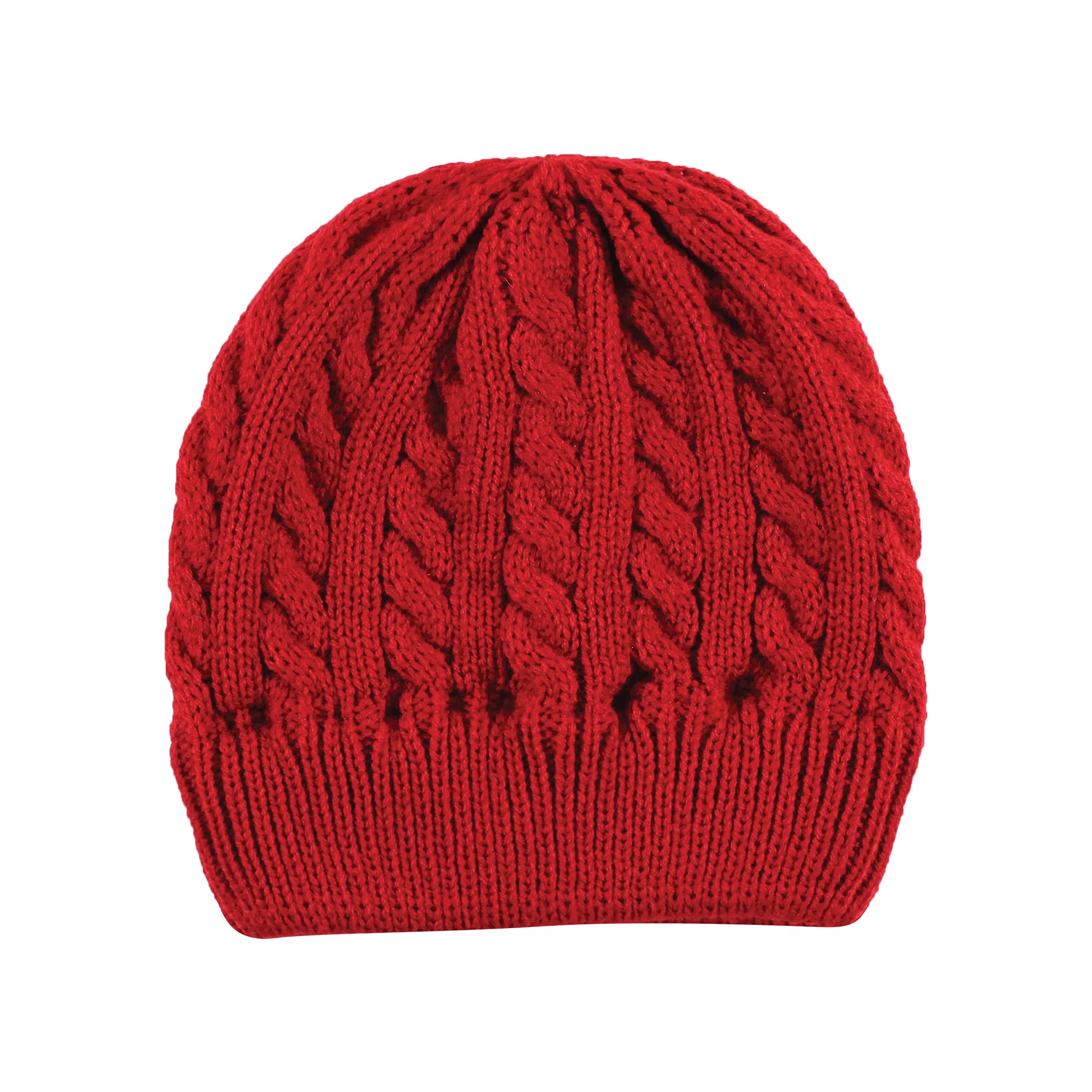 Hudson Baby Knit Beanie 3pk - Soft Winter Hats for Infants