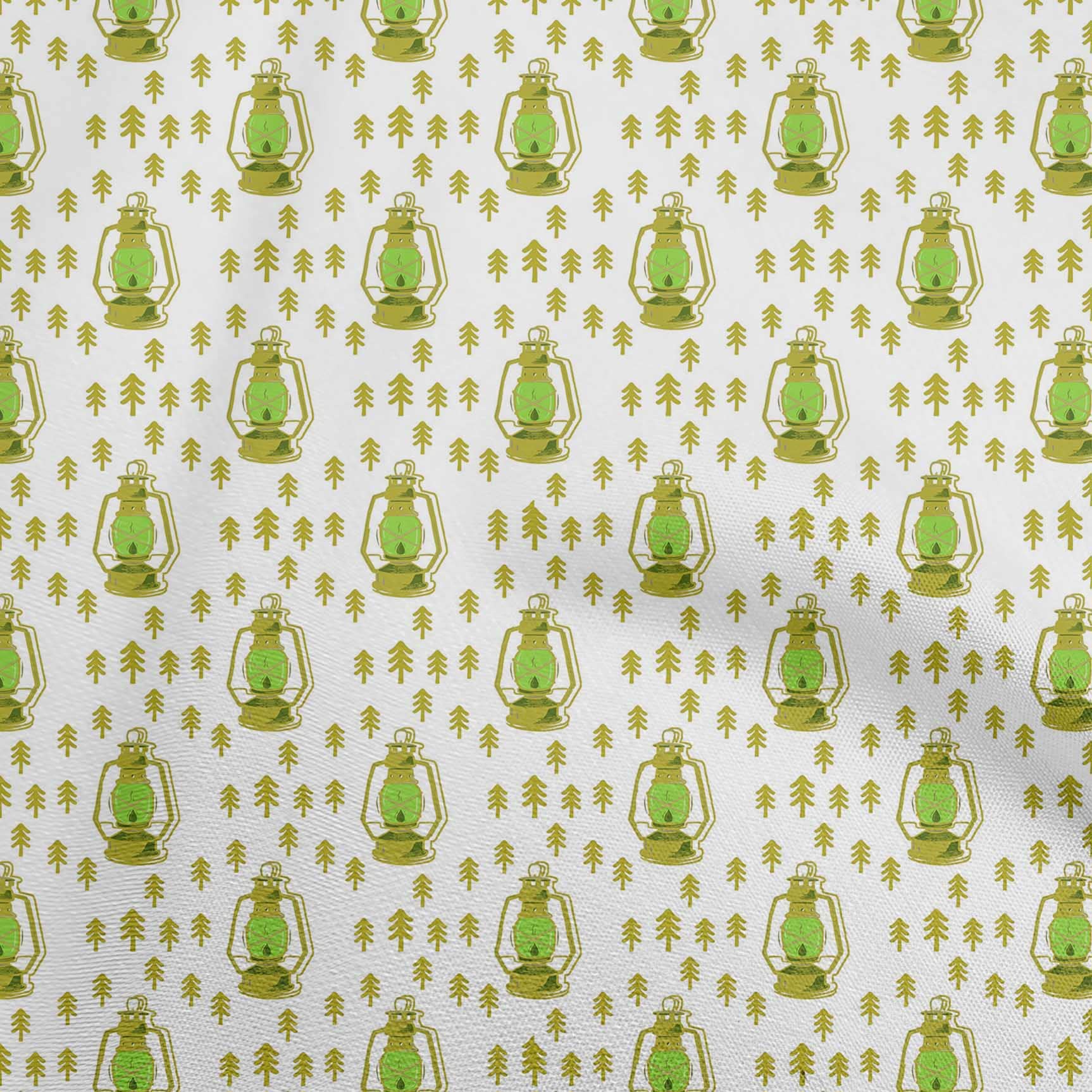 oneOone Viscose Jersey Light Green Fabric - 60 Inch Wide Printed Sewing Material for Halloween Lamps, Costumes & DIY Crafts | Soft Jersey Fabric by The Yard for Home Decor & Seasonal Projects