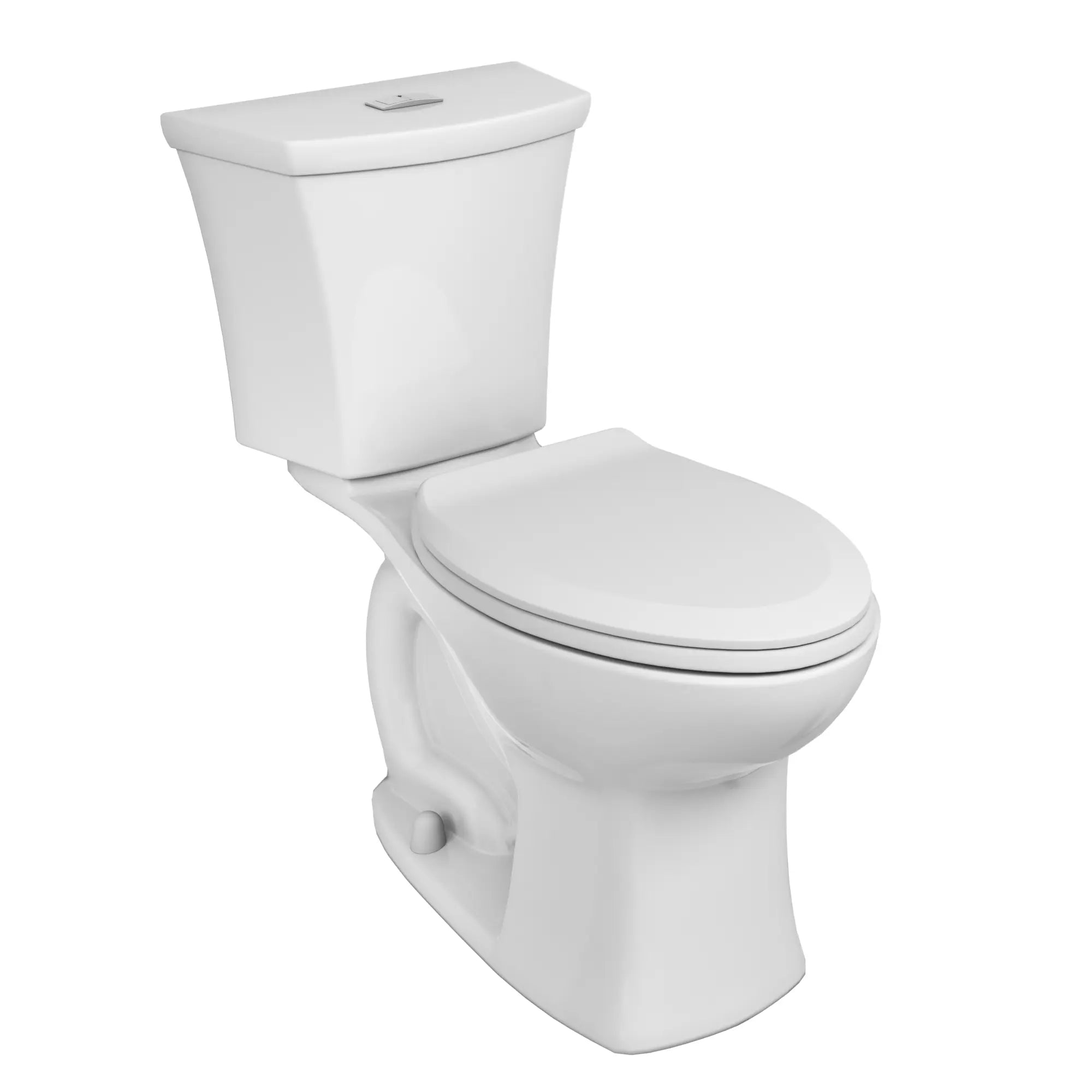 Edgemere® Dual Flush Elongated Toilet - 1.6 GPF/6.0 LPF & 1.1 GPF/4.2 LPF Water Saving, Chair Height Design with Seat & Wax Ring Included - Perfect for Modern Bathrooms & Eco-Friendly Homes