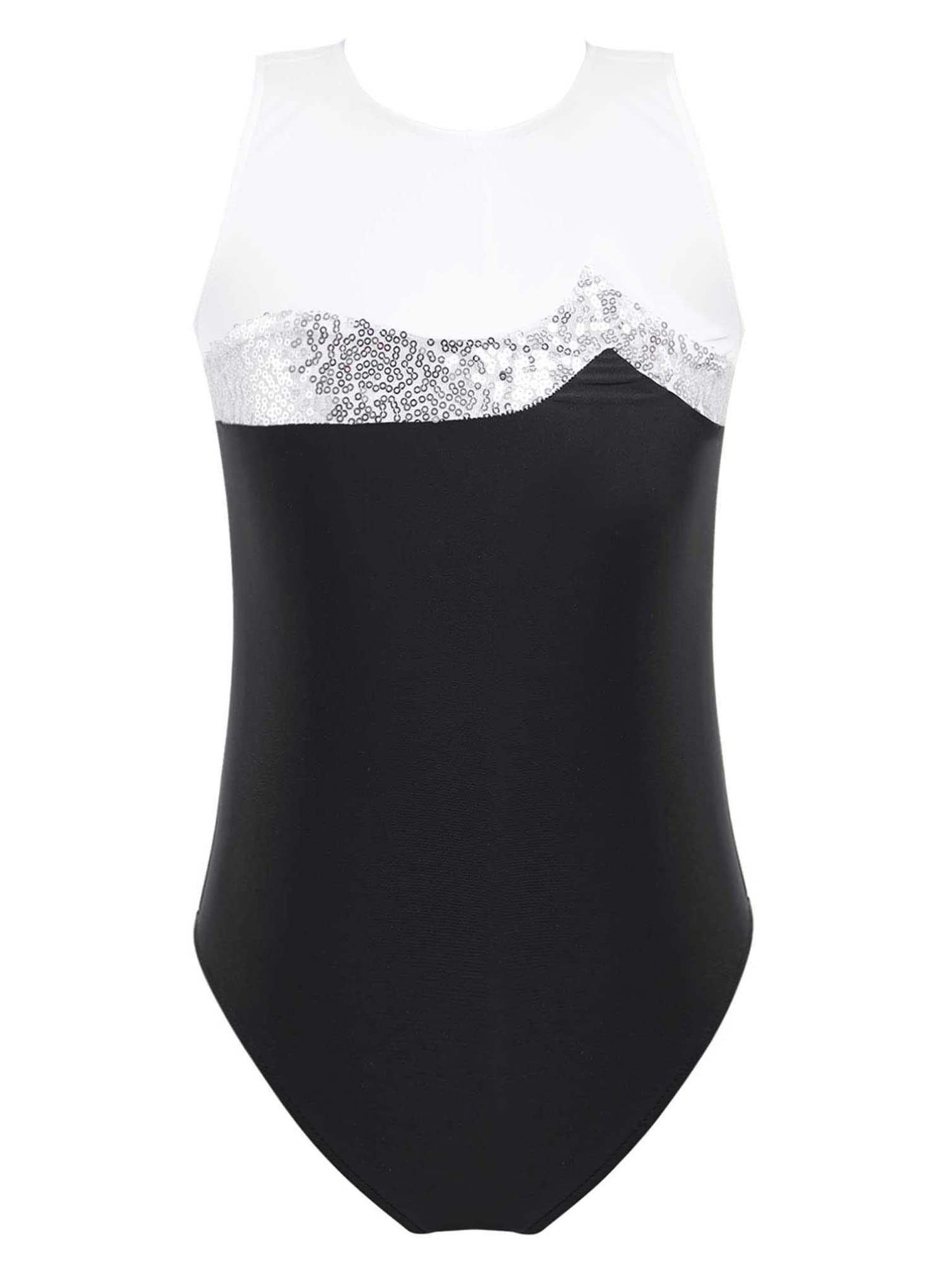 TiaoBug Girls Ballet Leotard - Sleeveless Gymnastics Dance Unitard for Kids | Perfect for Ballet, Gymnastics & Dance Classes