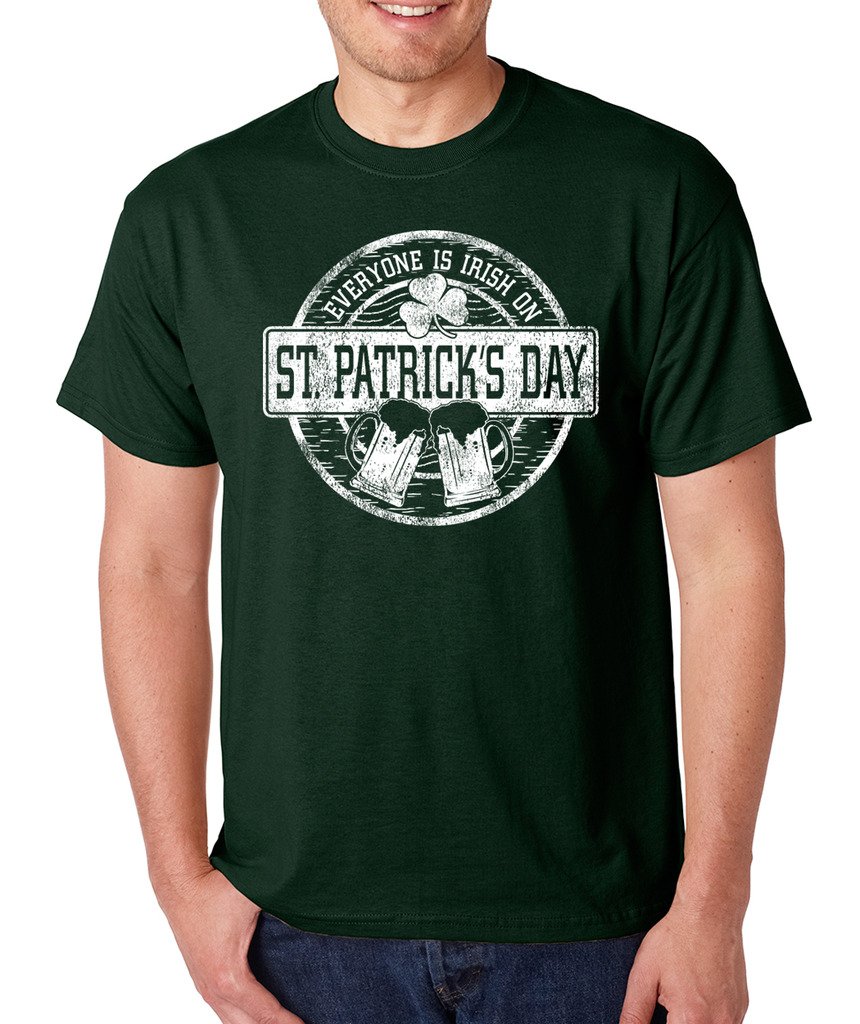 St. Patrick's Day 'Everyone is Irish' Funny T-Shirt for Men & Women - Perfect for Parties, Parades & Irish Celebrations