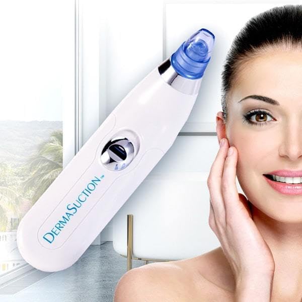 BEAMBOX 4-in-1 Blackhead Remover Vacuum Kit - Professional Pore Cleaner & Acne Treatment for Men & Women - Skin Care Tool for Blackhead Removal, Pimple Extraction & Facial Cleansing - Perfect for Home Spa & Daily Skincare Routine