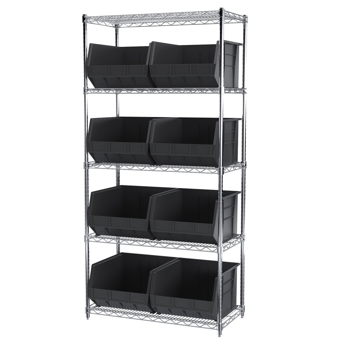Akro-Mils 30270 AkroBins Plastic Hanging Stackable Storage Bins - 18