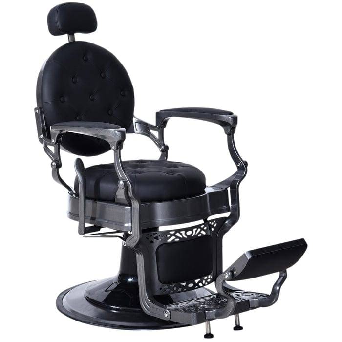 Professional Nirvana Barber Chair - Heavy Duty Hydraulic Salon Chair for Hairdressers & Stylists | Perfect for Barber Shops, Salons & Home Use