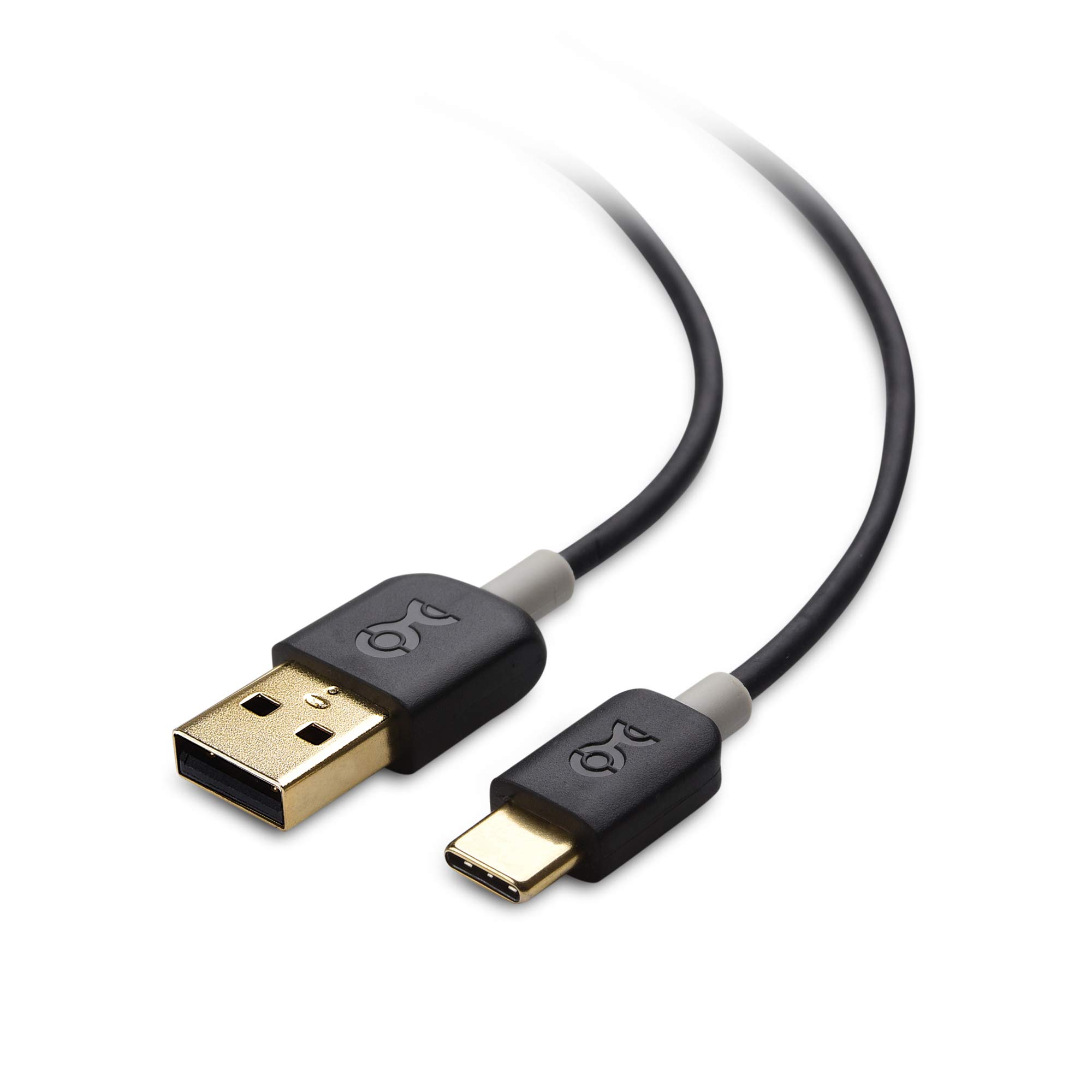 Premium Braided USB C to Micro USB Cable 3.3ft - Fast Charging & Data Sync - Durable Nylon Jacket - Compatible with Samsung, Android & More (Black) - Perfect for Travel, Office & Home Charging