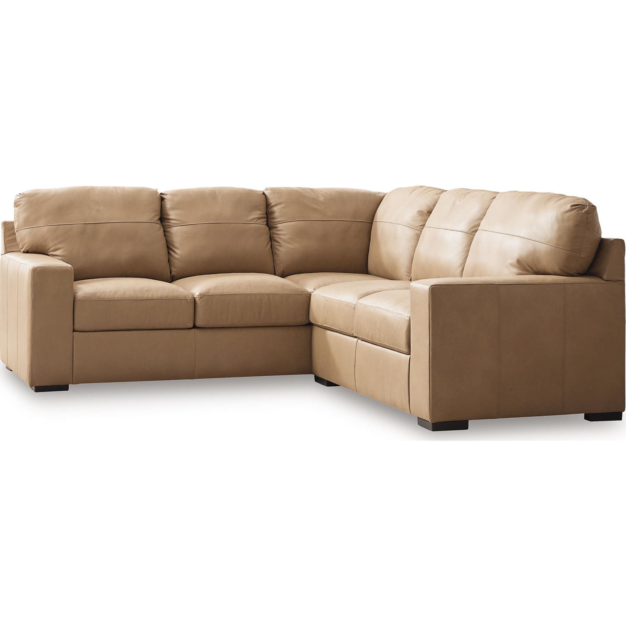 Bandon 2-Piece Sectional Sofa Set - Modern L-Shaped Couch for Living Room, Apartment & Office | Comfortable Fabric Upholstery with Sturdy Frame | Perfect for Small Spaces & Family Gatherings