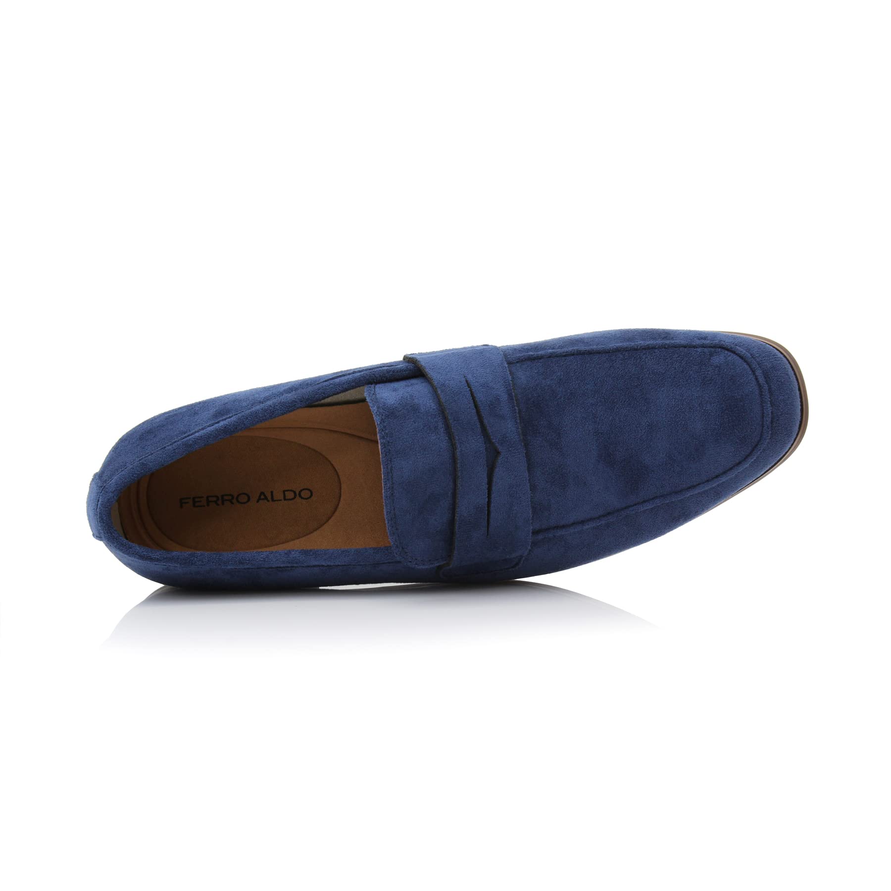 Ferro Aldo Dylan MFA19671 Classic Moc-Toe Penny Loafers for Men - Comfortable & Stylish Slip-On Shoes for Business Casual & Office Wear