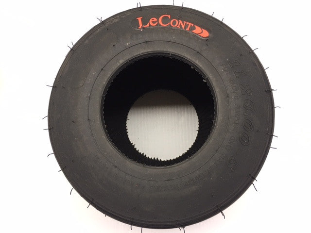 Le Cont Tires Red Slick (Hard) - High-Performance Racing Tires for Track & Competition - Perfect for Motorcycles, Scooters, and Racing Bikes