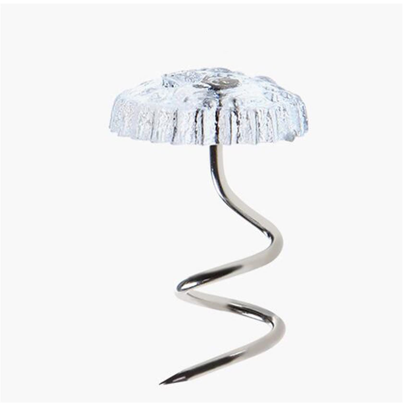 Clear Head Twist Pins for Upholstery & Bedskirts - 0.5