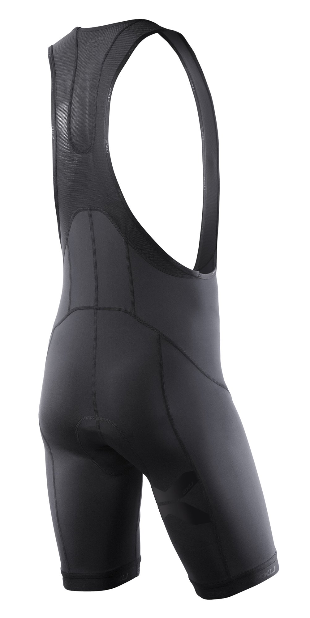 2XU Men's Twin Rail Chamois Compression Cycling Bib Shorts - High-Performance Bike Shorts for Road & Mountain Biking, Comfortable Padding for Long Rides