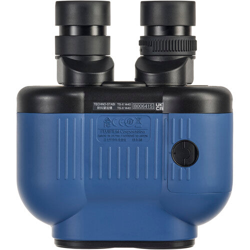 Fujinon 14x40 TSX1440 Techno Stabi Image Stabilized Binoculars - Navy Blue - Waterproof & Fogproof - Perfect for Bird Watching, Hunting, and Outdoor Adventures