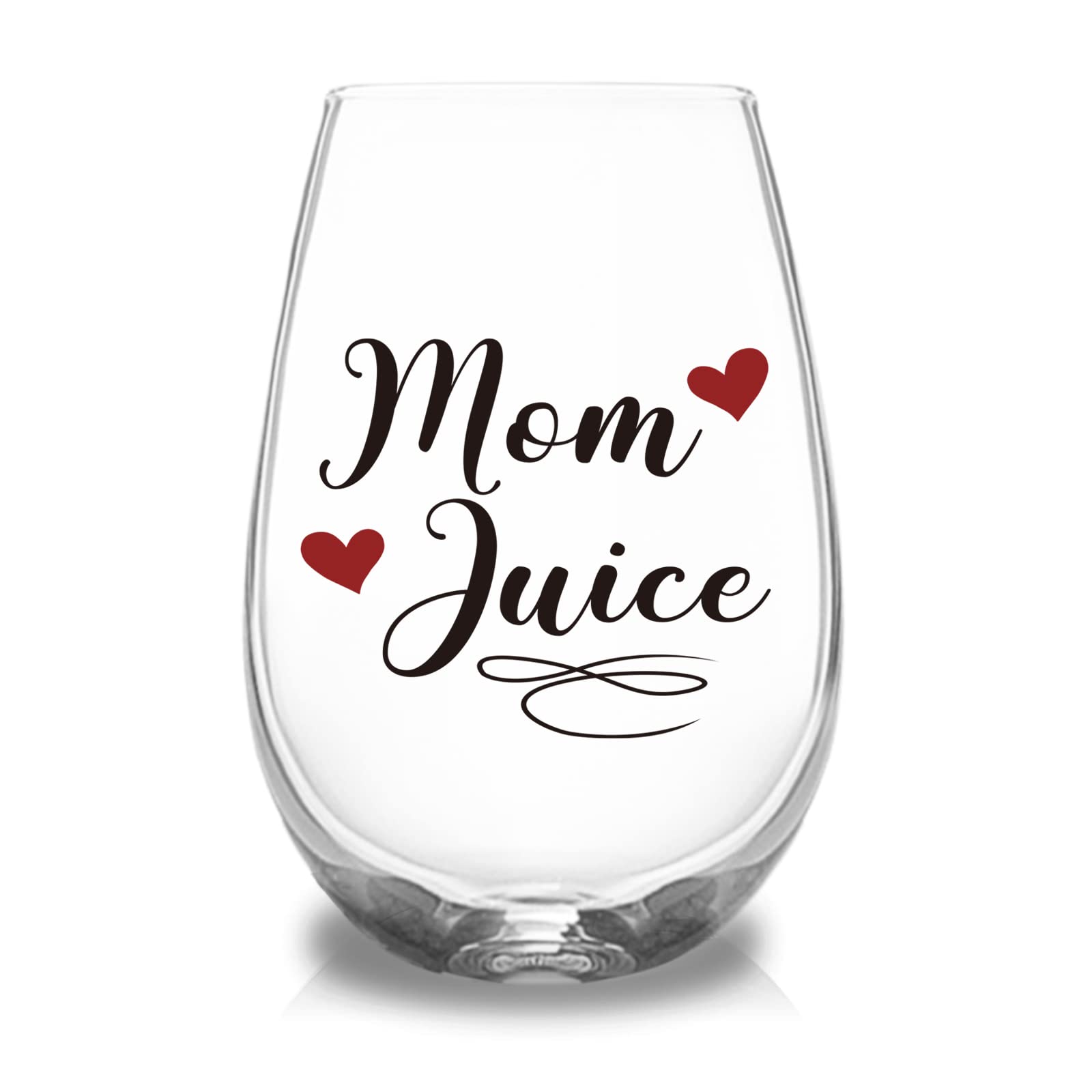 Funny Wine Glass for Mom - 17 oz Humorous Wine Cup Gift for Mother's Day, Birthday, Christmas - Perfect Gift for Women, Wife, New Mom from Kids, Son, Daughter, Husband - Great for Wine Nights, Relaxing Moments & Special Celebrations