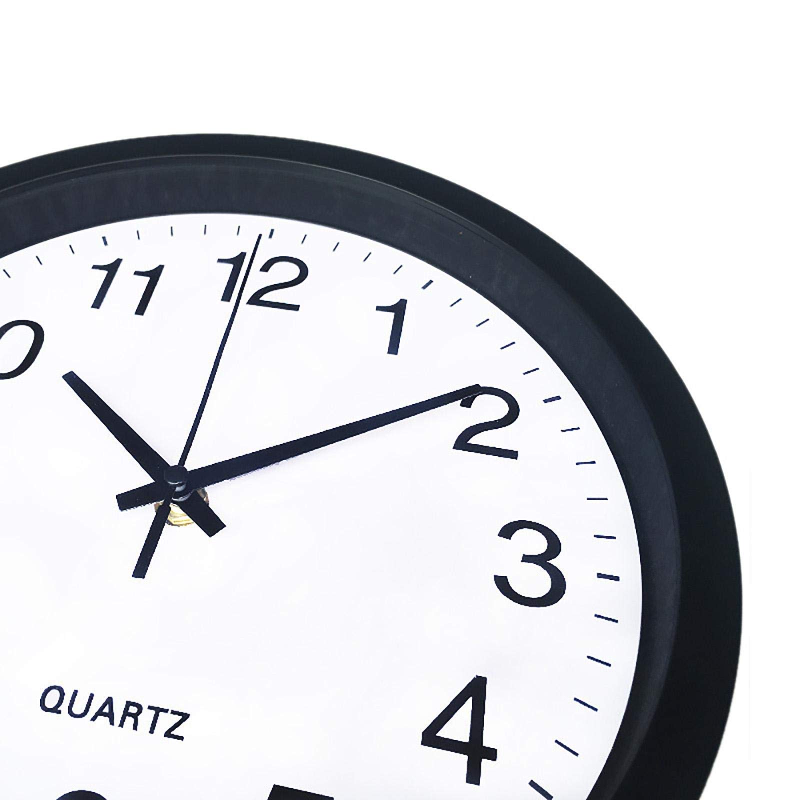 12 Inch Waterproof Outdoor Wall Clock - Silent Metal Garden Clock with Battery Operation for Patio, Yard & Home Decor - Perfect for Outdoor Living Spaces & Weatherproof Timekeeping