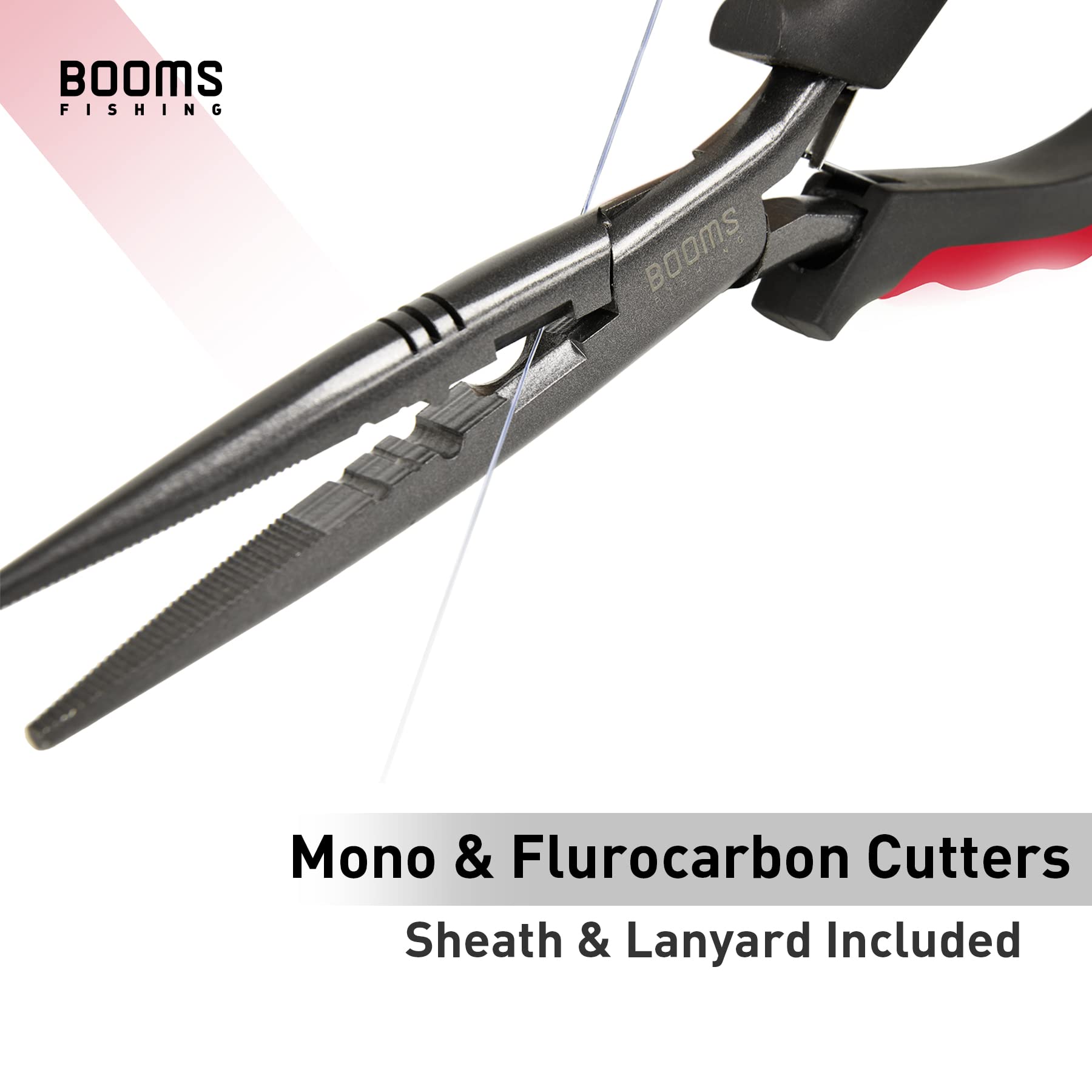 **Booms Fishing F03 Needle Nose Fishing Pliers - 9