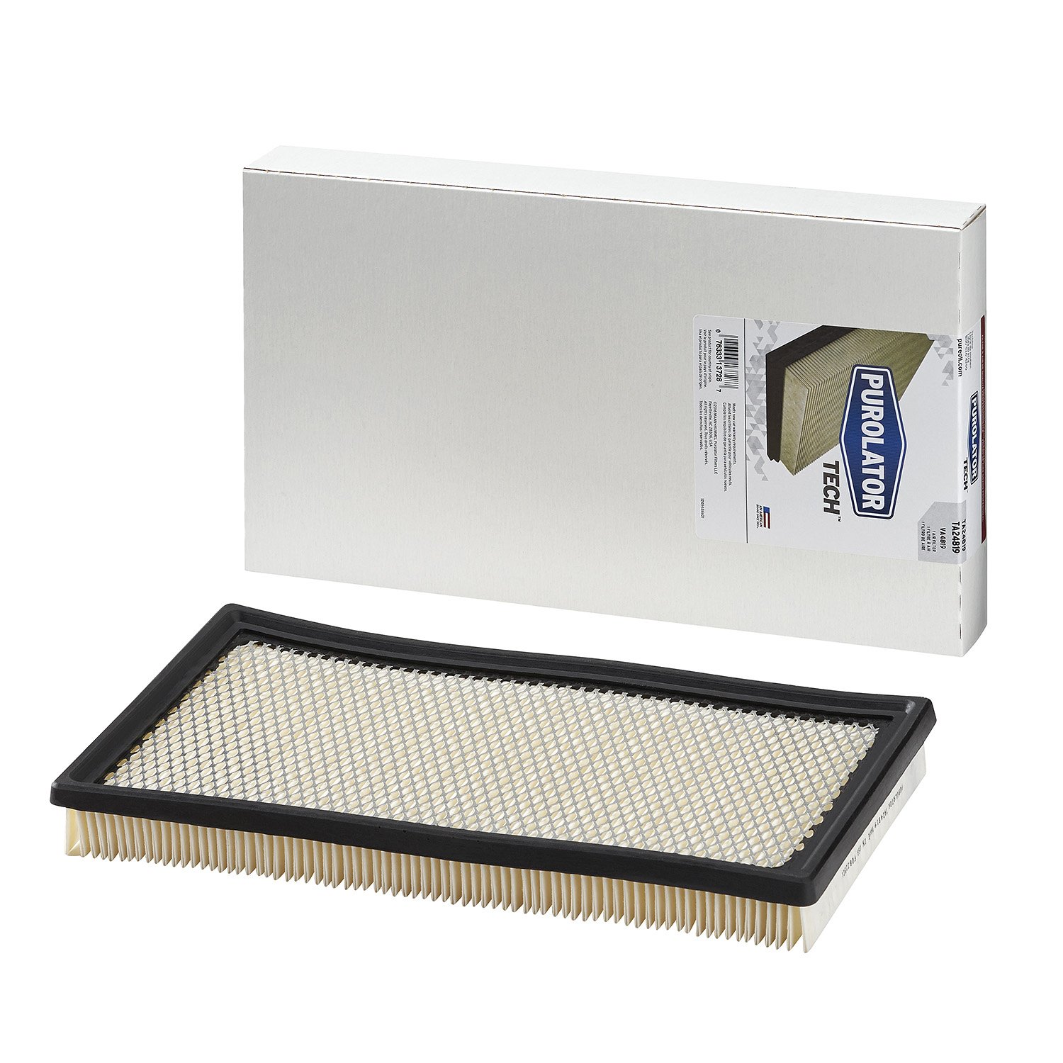 Purolator TA24819 PurolatorTECH Premium Air Filter for Cars, Trucks & SUVs - High Performance Engine Protection for Cleaner Air & Better Fuel Efficiency | Ideal for Daily Commuting, Road Trips & Off-Road Adventures