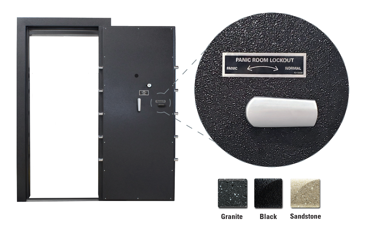AMSEC VD8042BFQIS In-Swing Vault Door - High Security Safe Door for Home & Business Protection | Ideal for Gun Safes, Jewelry Storage & Cash Protection