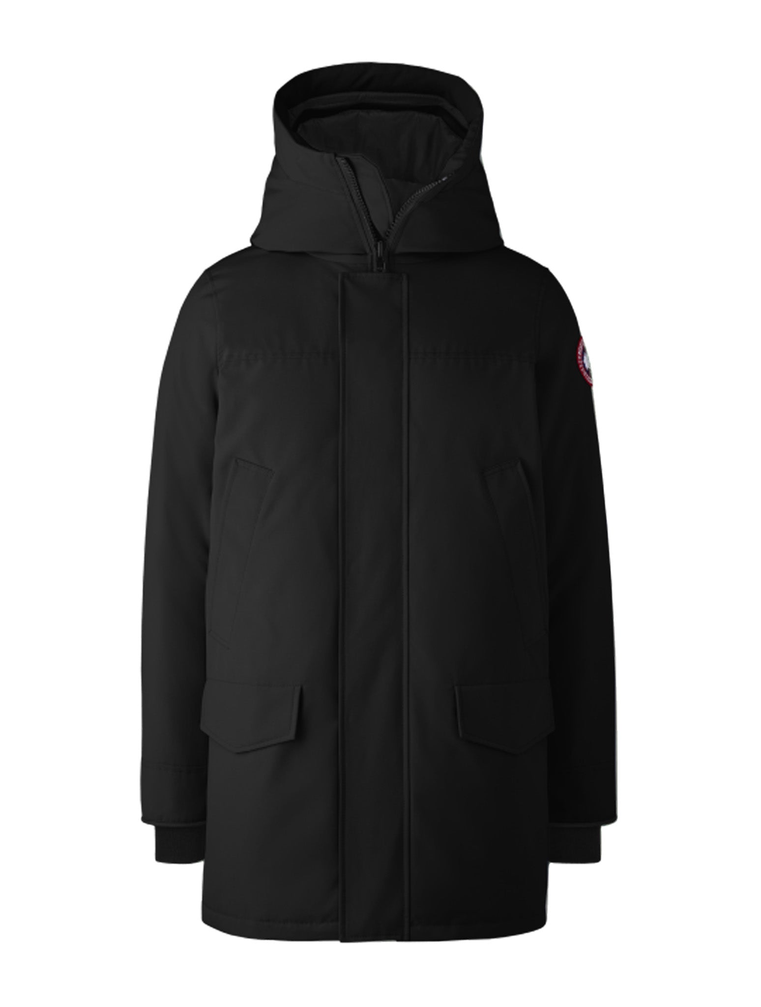 Canada Goose Langford Parka - Men's Heavyweight Waterproof Winter Coat, Black (CG2052M 9061Black) | Extreme Cold Weather Jacket for Snowboarding, Hiking & Outdoor Adventures