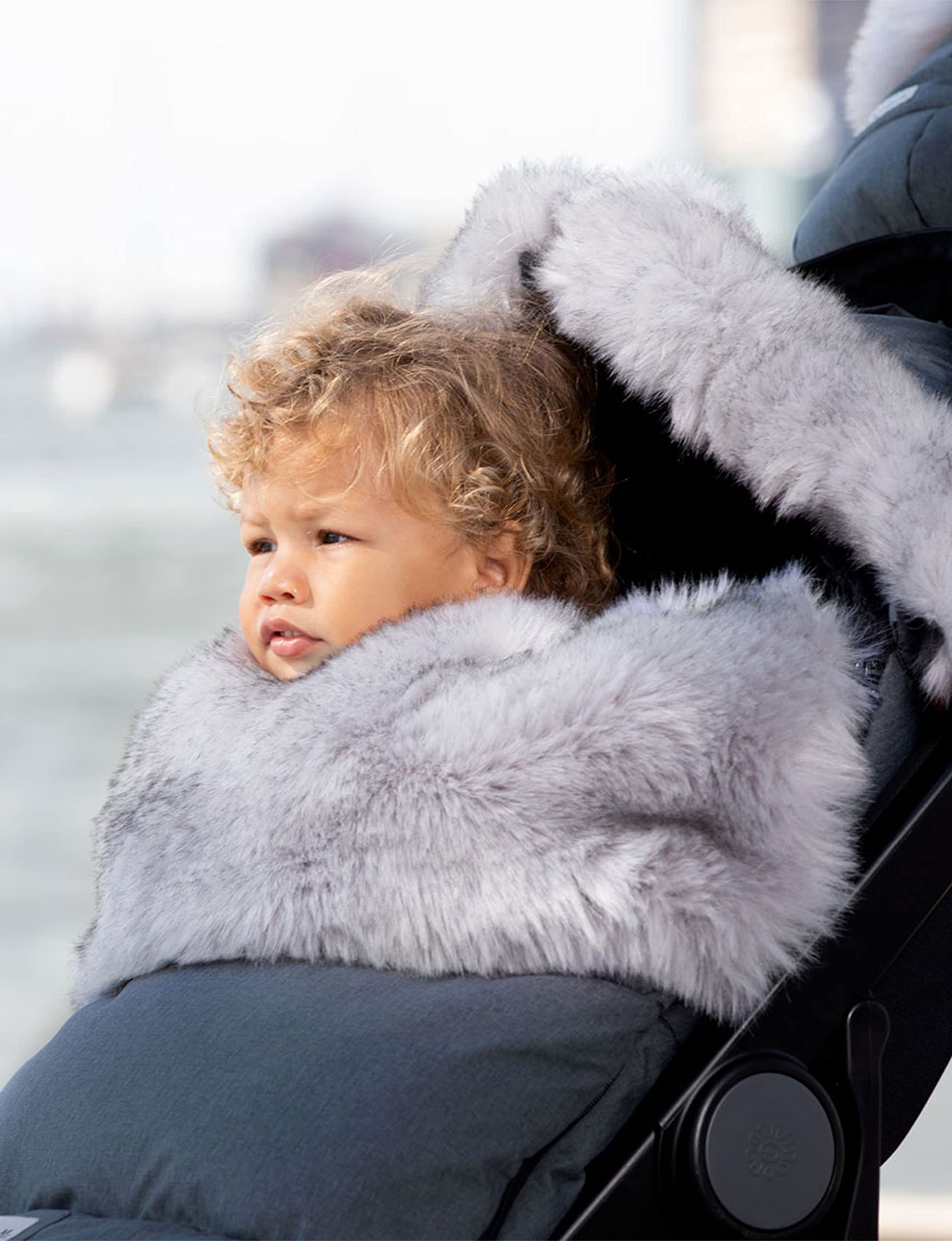 7AM Enfant Universal Footmuff - Waterproof Winter Bunting Bag for Baby Strollers & Car Seats | Soft Micro-Fleece & Plush Lined Foot Warmer for Boys & Girls | TundraPOD | Perfect for Cold Weather Outings & Daily Commutes