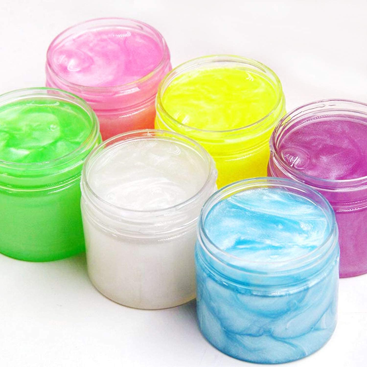 Premium 100g Black Transparent Acrylic Cosmetic Jars for Creams, Lip Balm, Body Butter & Essential Oils - Leakproof Makeup Containers (Pack of 3) - Perfect for DIY Beauty Products, Travel Toiletries & Salon Storage