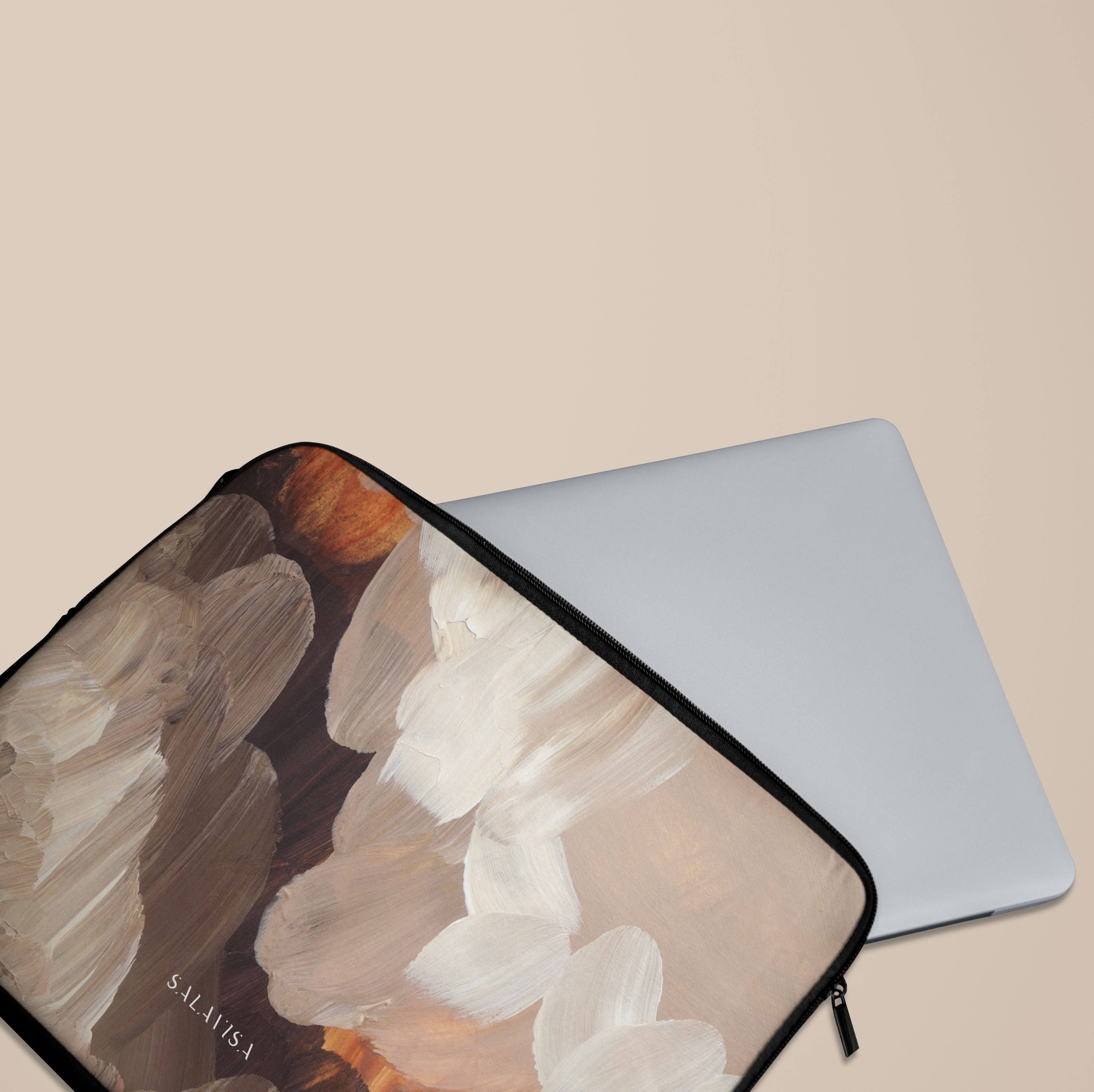 Premium Muted Laptop Sleeve Case - Waterproof & Shockproof Protective Cover for MacBook Air/Pro 13-15 Inch - Perfect for Work, Travel & School