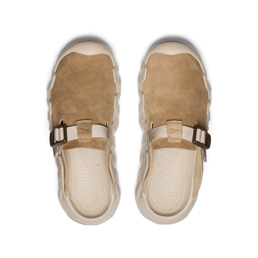 Women's Hyperport Leather Clog - Comfortable Slip-On Shoes in Cornstalk/Plaza Taupe | Perfect for Nurses, Teachers & Healthcare Professionals