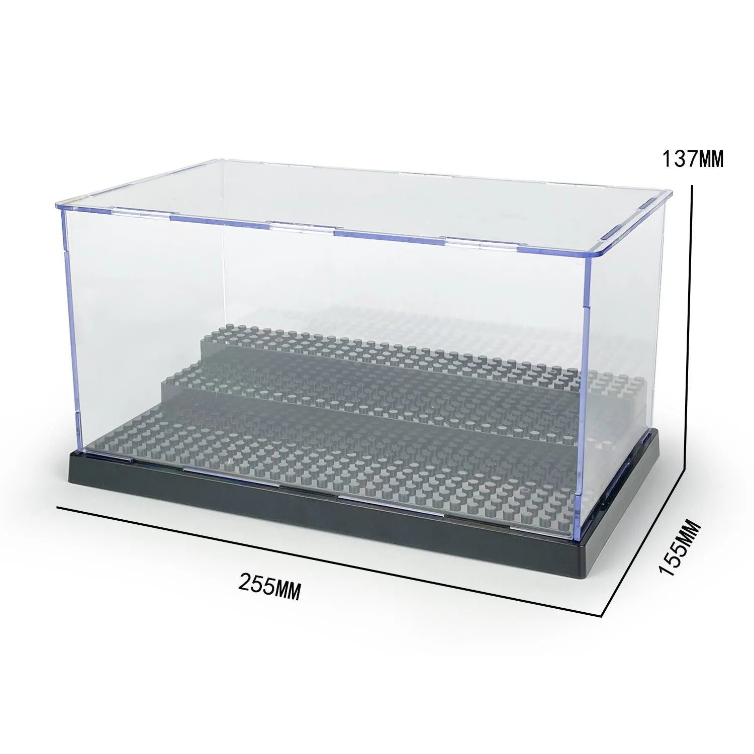 2-Pack LEGO Minifigure Display Case - Clear Acrylic Showcase for Collectible Mini Figures | Perfect for Home Decor, Office Display & Toy Collection Organization