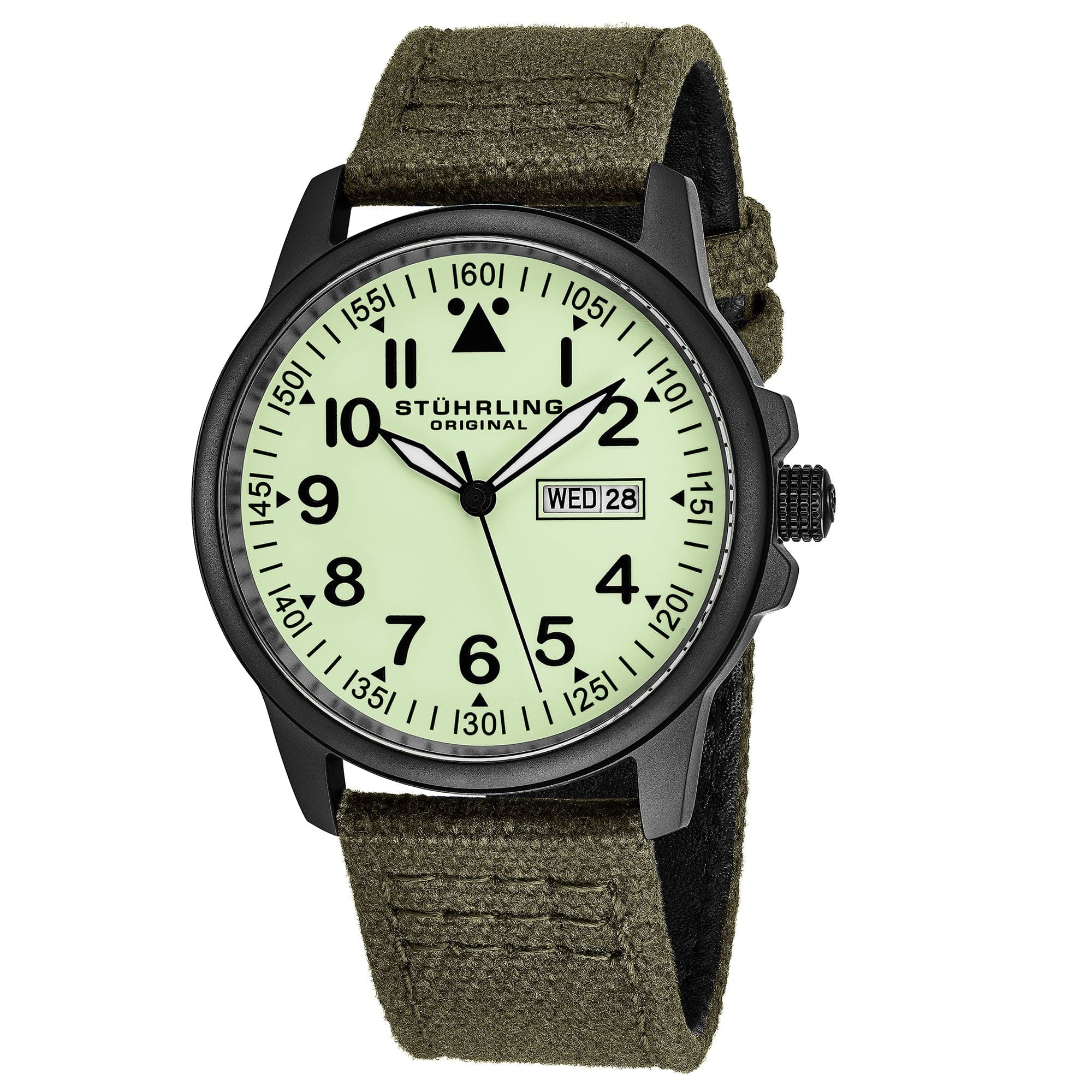 42mm Aviator Watch with 850 Quartz Movement - Stylish Pilot Watch for Men, Perfect for Aviation Enthusiasts & Everyday Wear