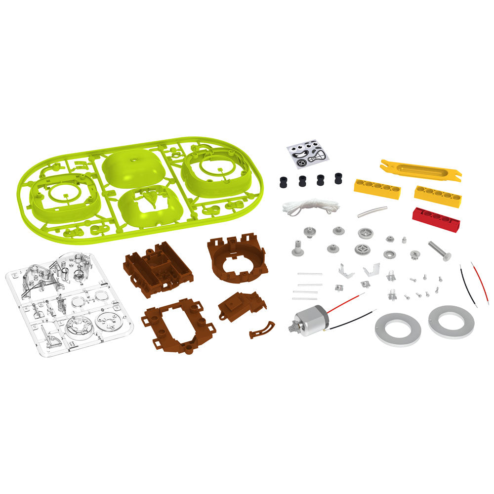 Newton's Apple: Tightrope Walking Gyrobot - STEM Educational Toy for Kids, Science Experiment Kit for Balancing & Physics Learning - Perfect for Classroom, Homeschool & Science Fair Projects