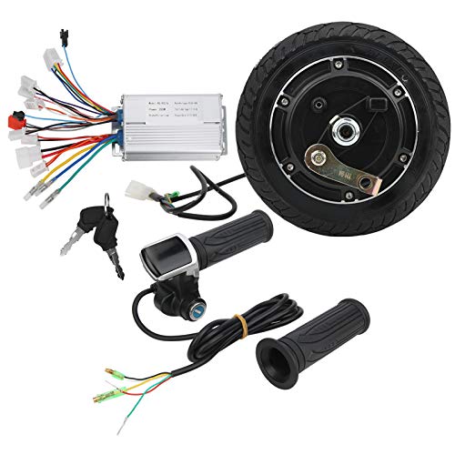 ASixxSix 48V 350W Brushless Hub Motor Kit - High Efficiency Electric Scooter Conversion Set with Superior Heat Dissipation | Durable DIY E-Scooter Upgrade for Commuting, Campus Travel & Urban Mobility