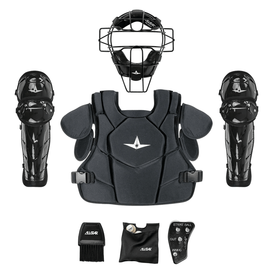 All Star Umpire Starter Kit - Complete Baseball Umpire Equipment Set for Youth & Adults - Perfect for Little League, Softball & Baseball Games