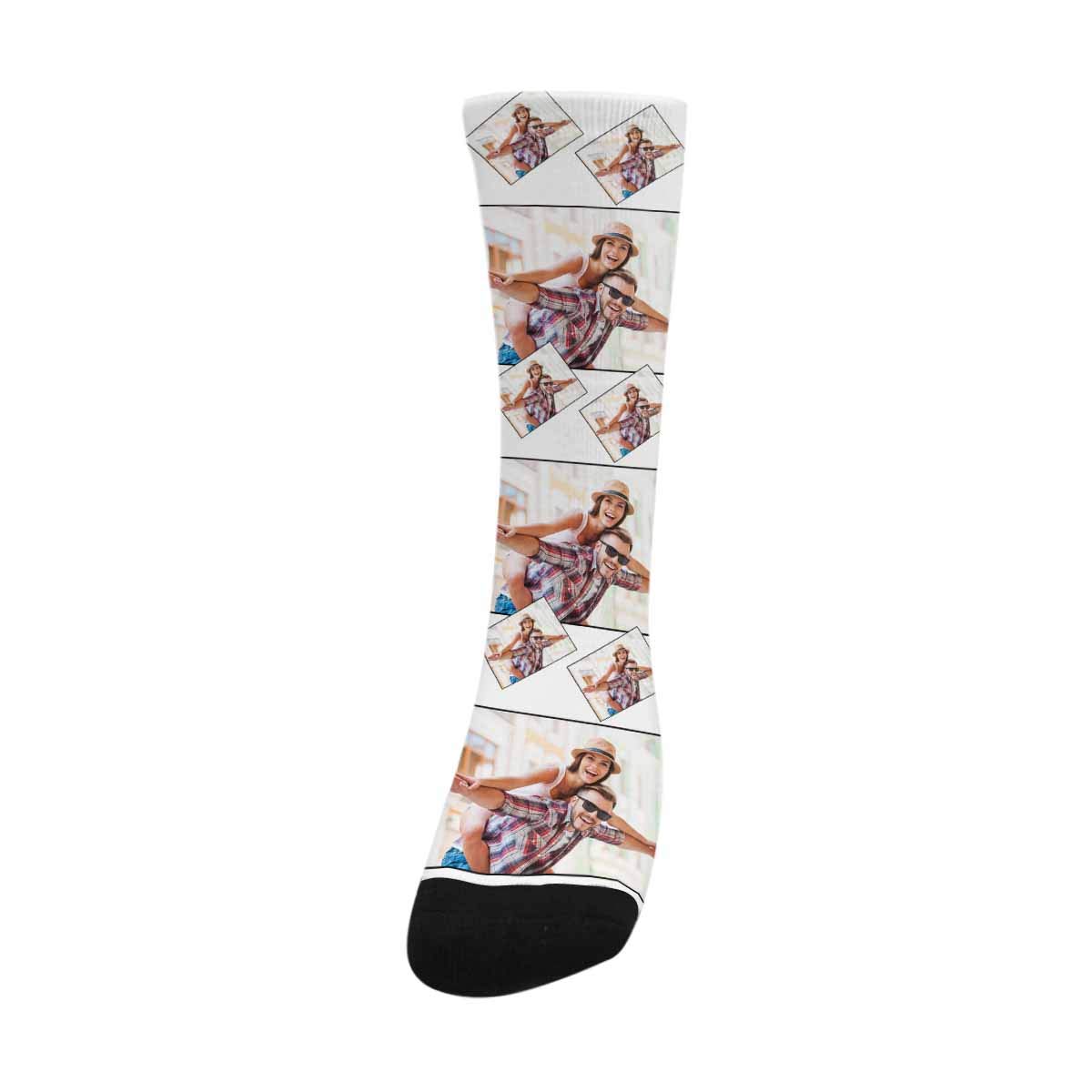 Custom Photo Socks - Personalized Christmas Socks with Funny Pet Faces for Men & Women | Cozy Crew Socks for Holiday Gifts, Family Matching & Pet Lovers
