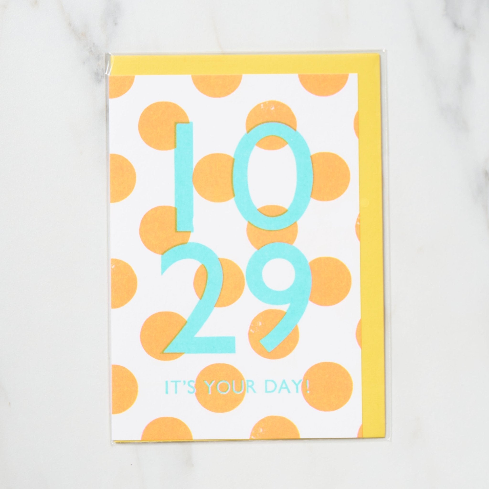365 Find Your Day Card OCTOBER - Premium Letterpress Greeting Cards for Birthdays, Anniversaries & Special Occasions | Unique Gift Idea for Friends & Family
