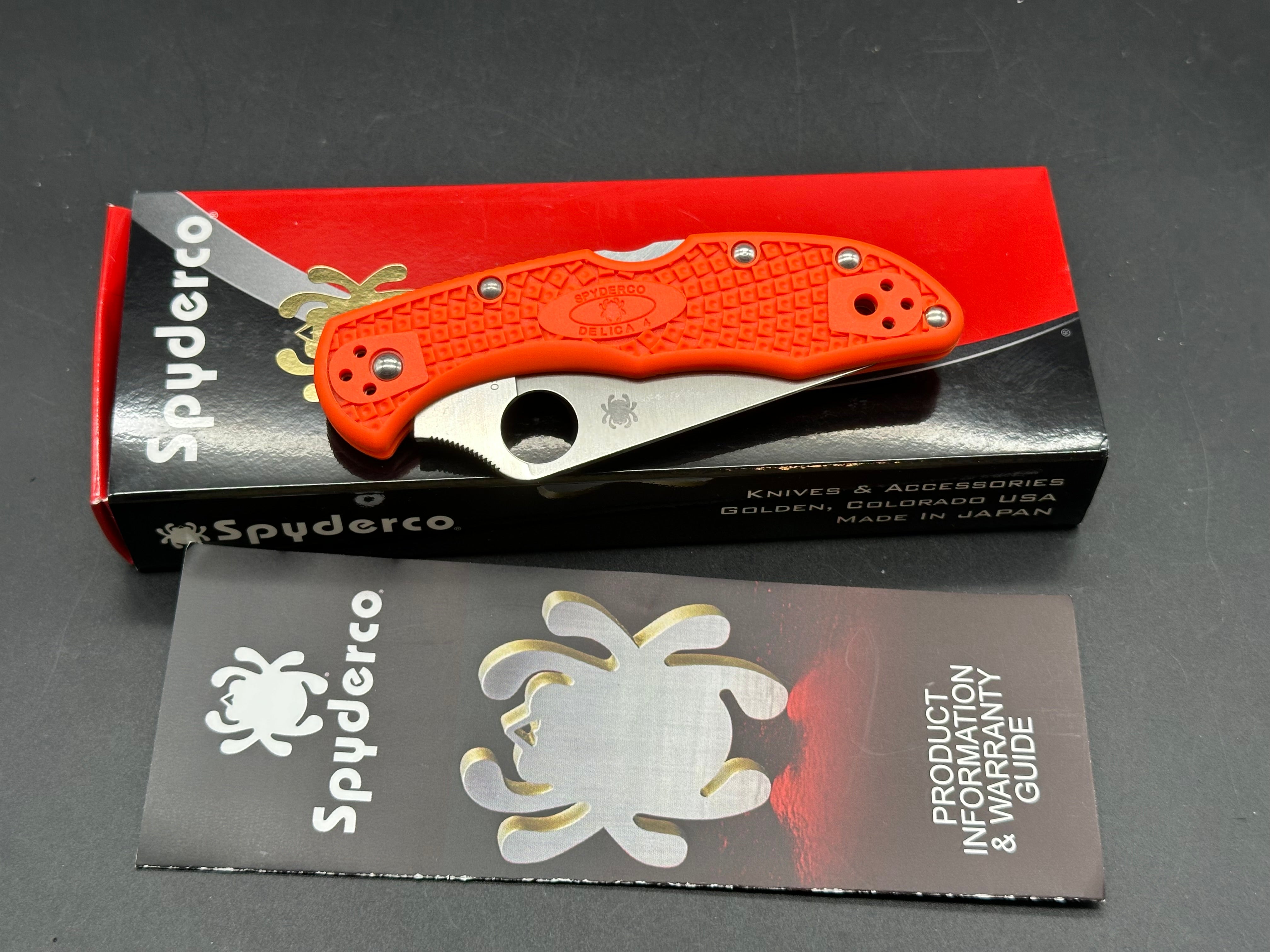 Spyderco Delica 4 Lightweight Folding Knife - 2.89