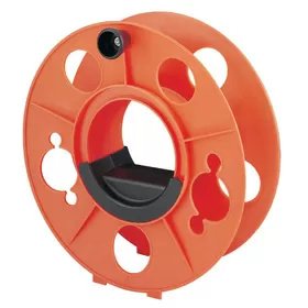 Heavy Duty Extension Cord Reel with Automatic Rewind - 50ft Retractable Power Cable for Outdoor/Indoor Use - Perfect for Garage, Workshop, Garden & Home Appliances