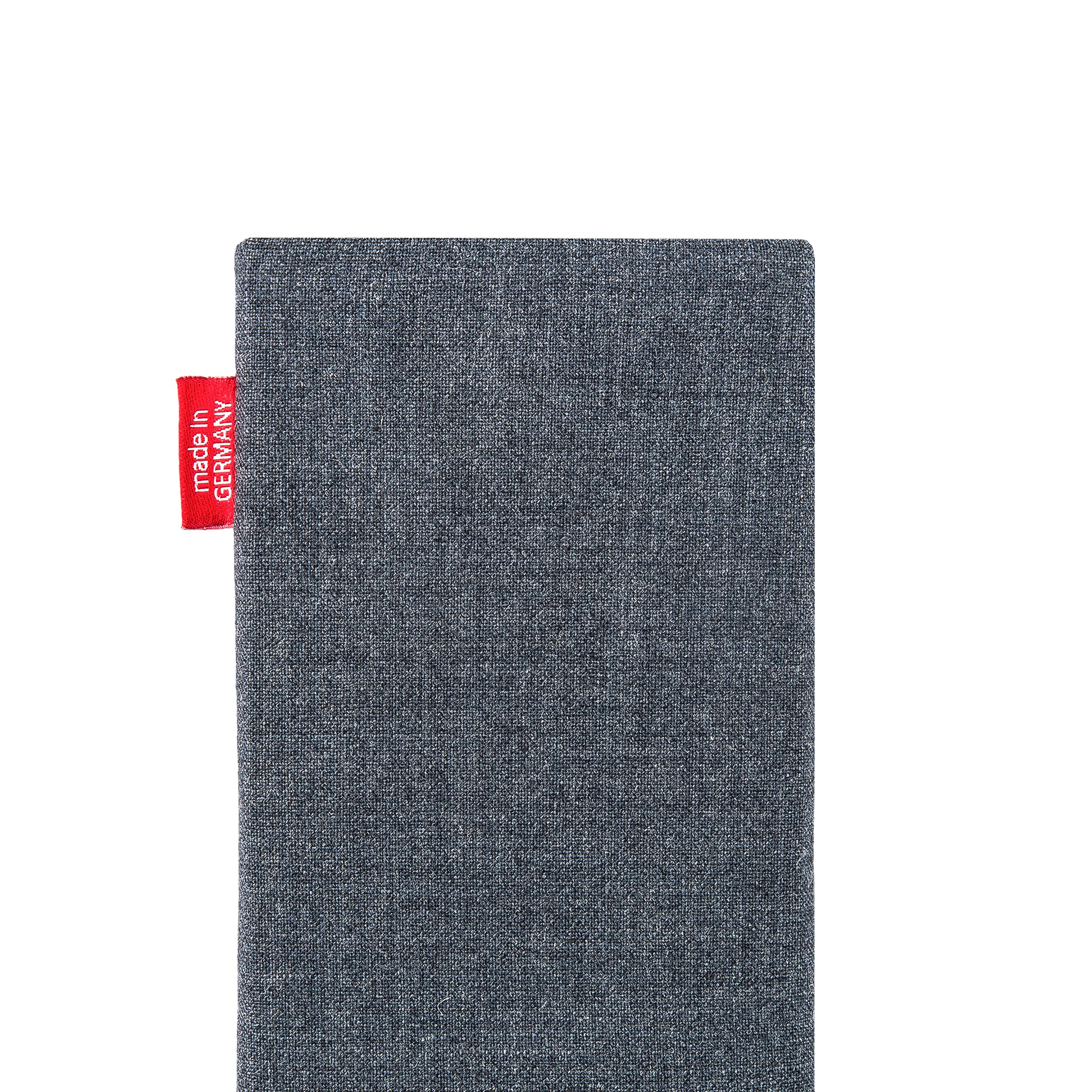 Premium Gray Custom Tailored Sleeve Case for Huawei P9 | German-Made Luxury Phone Cover | Soft Suit Fabric Pouch with Microfiber Lining | Perfect for Business Professionals & Daily Protection