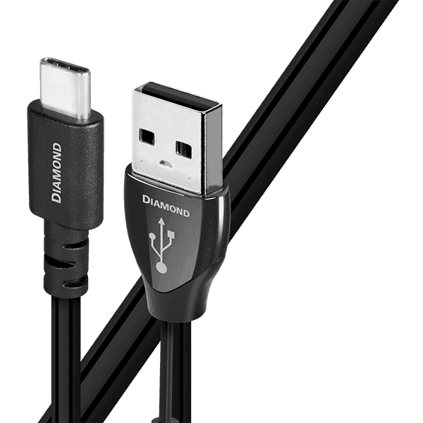 AudioQuest Diamond USB Cable - High-Speed Digital Audio Cable for Audiophiles | Perfect for Home Theater, Studio Recording & Hi-Fi Systems