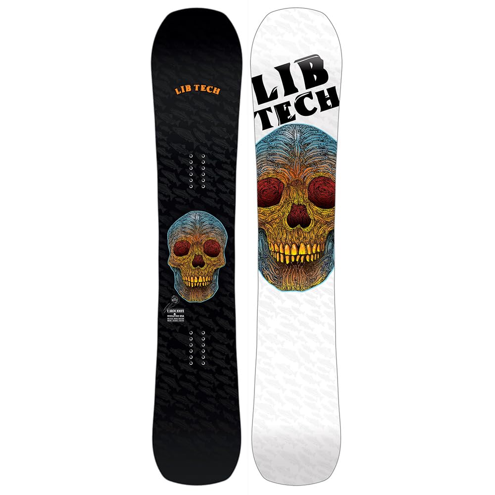 Lib Tech Ejack Knife Men's Snowboard - All-Mountain Freestyle Snowboard for Powder & Park Riding | Perfect for Backcountry, Groomers & Terrain Parks