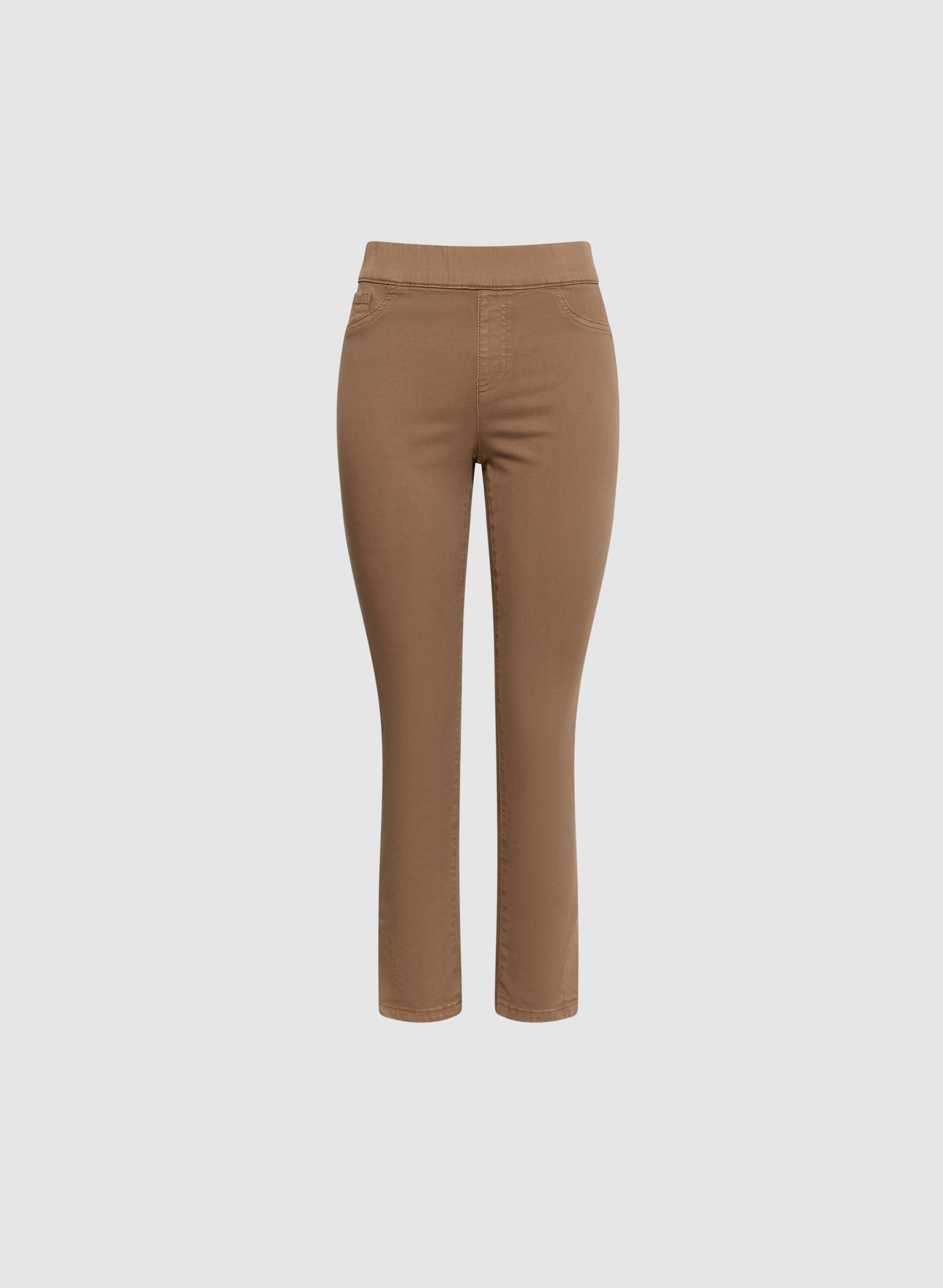Embellished Slit Hem Jeans for Women - High Waist Distressed Denim Pants with Rhinestone Details | Perfect for Casual Outings, Night Out, and Street Style Fashion