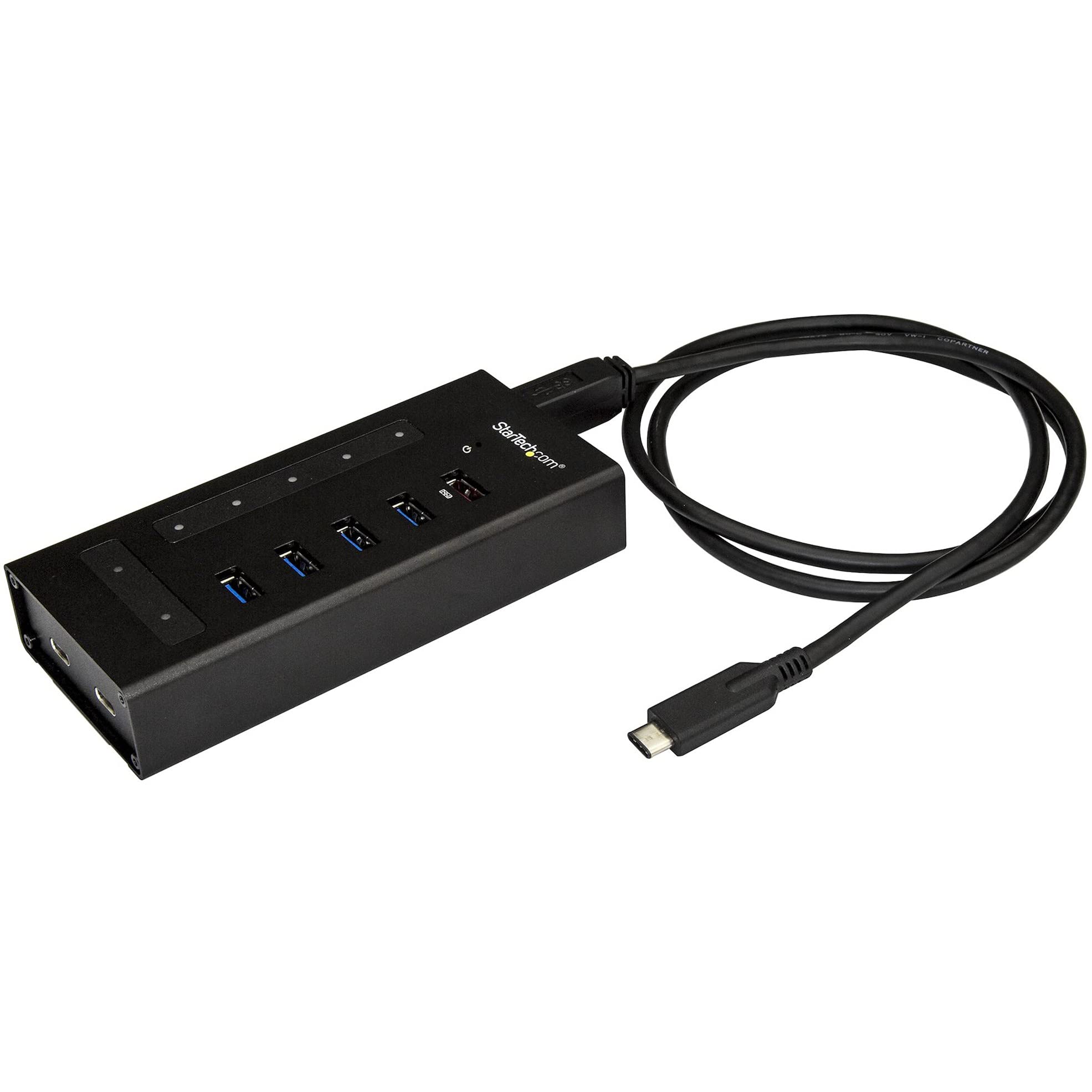 StarTech.com 7-Port USB C Hub with 2x USB-C & 5x USB-A Ports - USB 3.0 SuperSpeed 5Gbps Data Transfer - BC 1.2 Fast Charging - Durable Metal Design for Laptop, MacBook, iPad Pro & More - Perfect for Office, Travel & Home Use