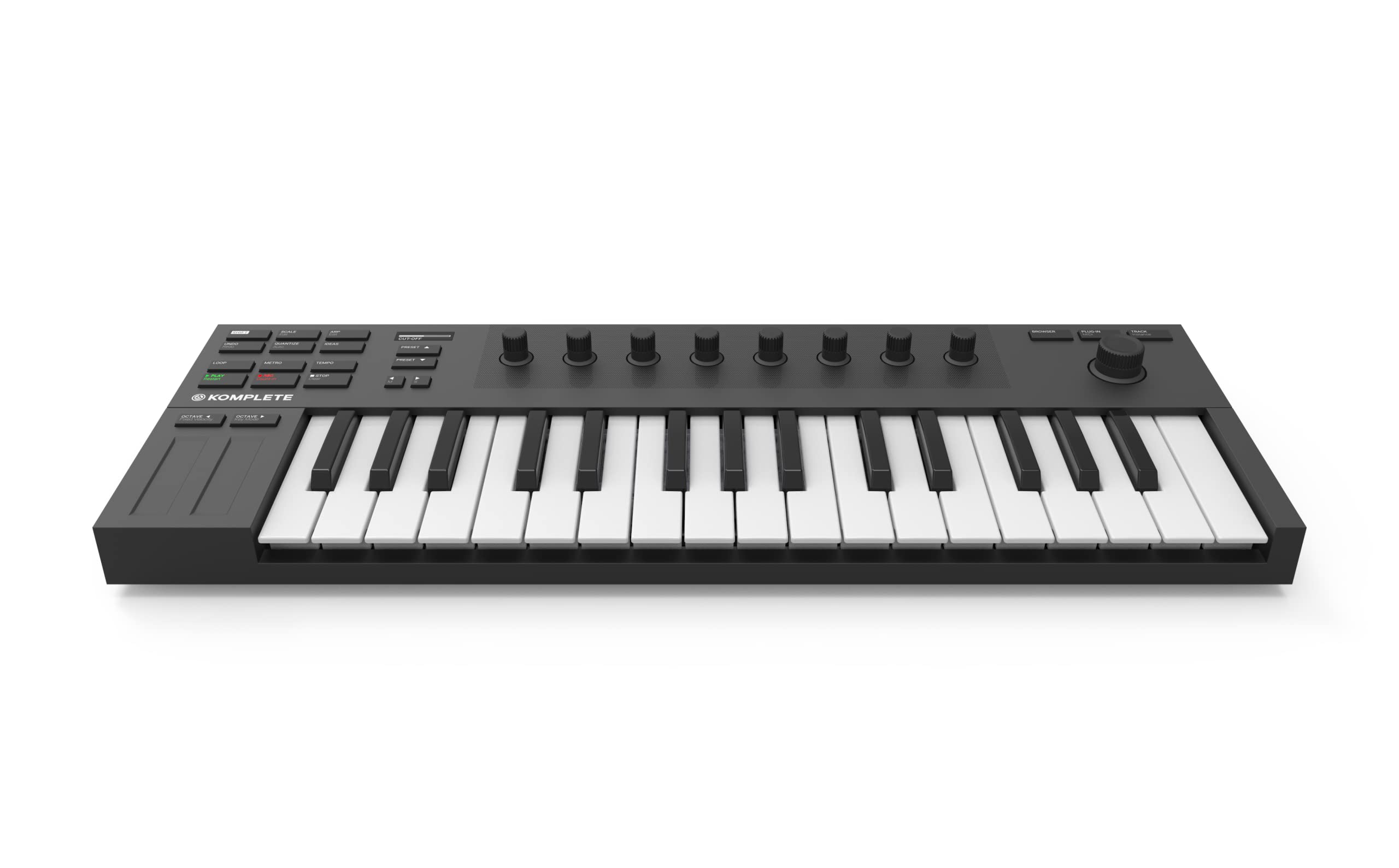 Native Instruments Komplete Kontrol M32 MIDI Keyboard Controller - 32-Key USB MIDI Keyboard with Smart Play & Light Guide for Music Production, Recording & Live Performance
