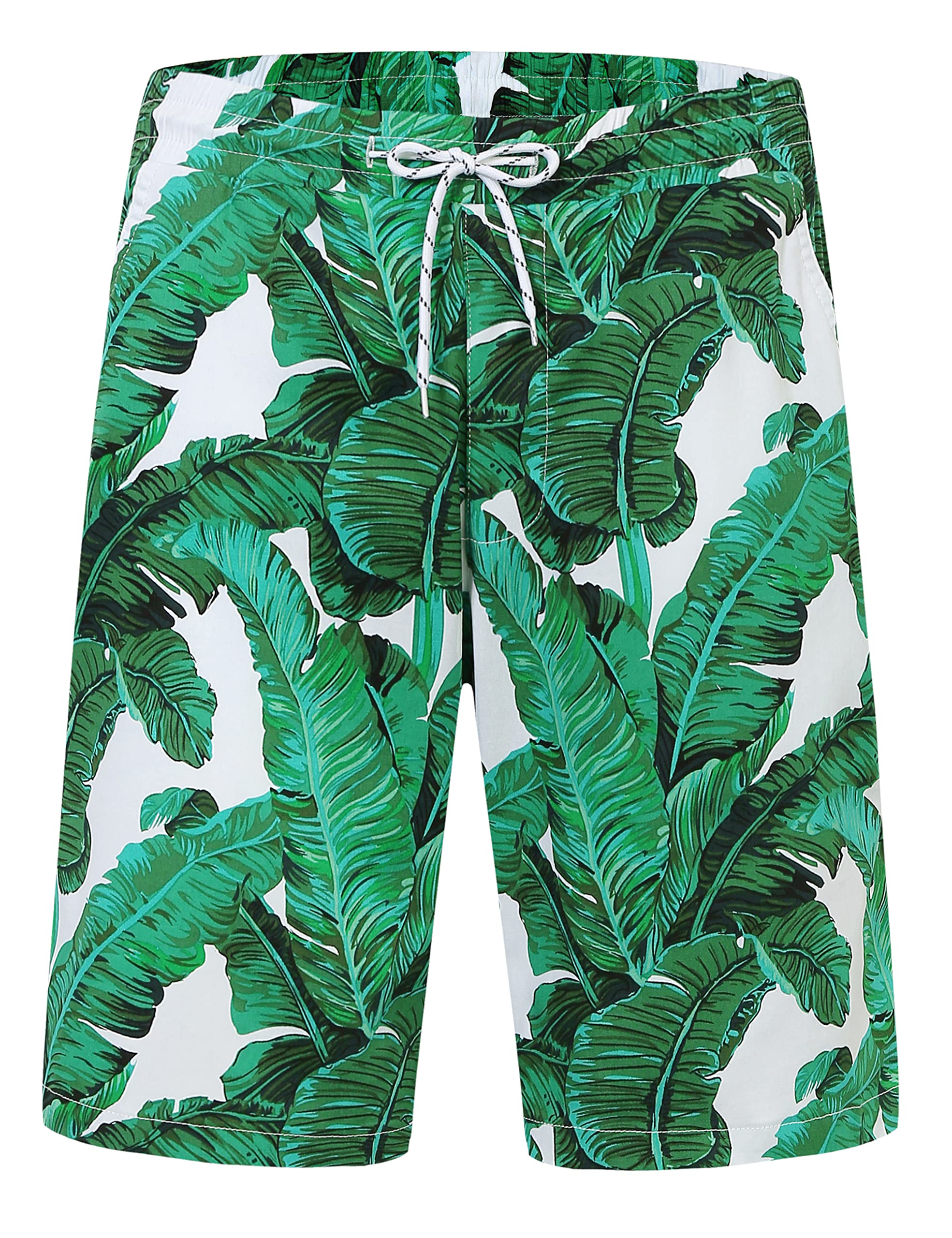 Men's Hawaiian Shirt & Short Sleeve Button Down Shirt Set | SSLR Casual Summer Suit for Beach, Luau & Vacation | Lightweight Breathable Aloha Shirts for Men
