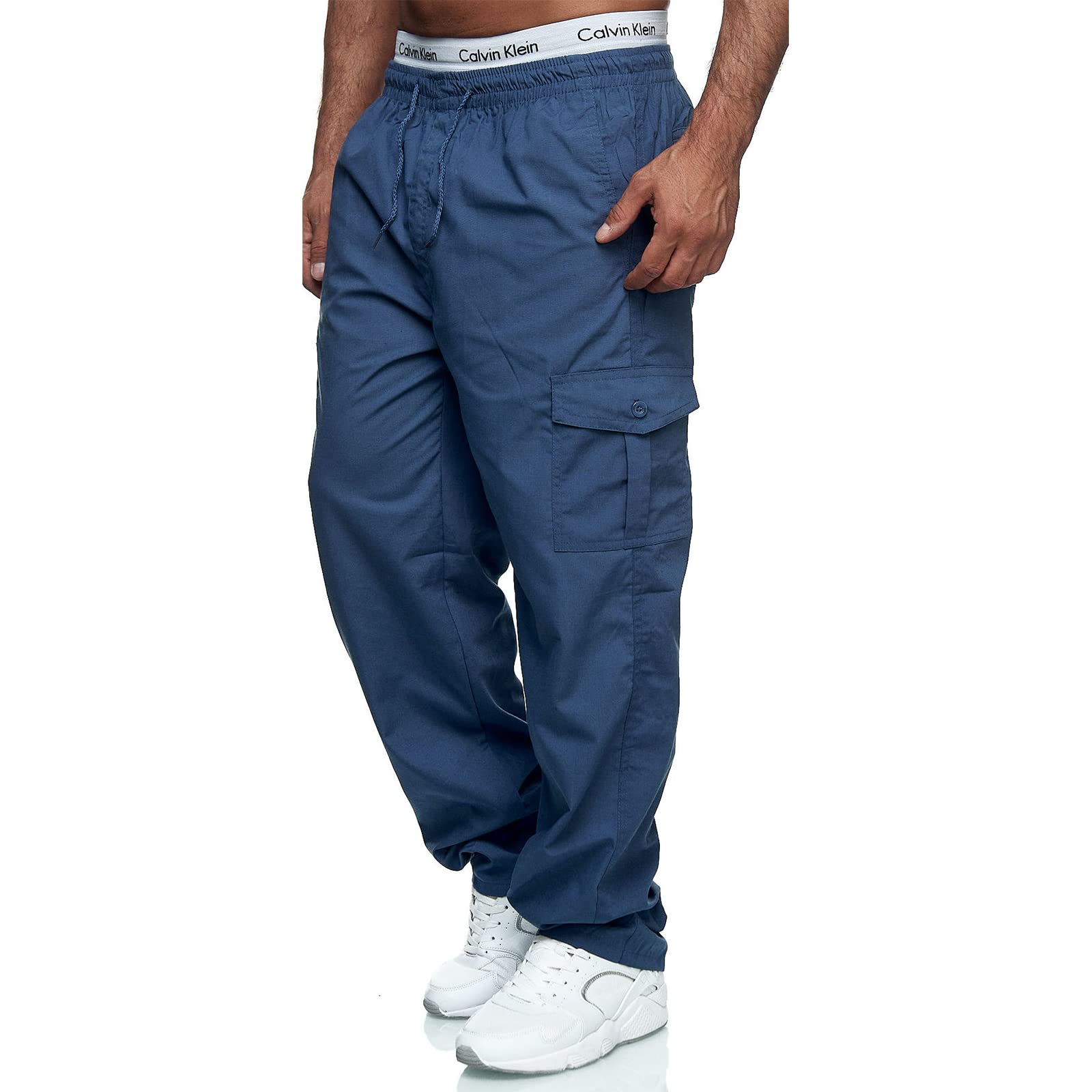 **Men's Casual Cargo Jogger Pants - Lightweight Tactical Sweatpants with Multiple Pockets for Outdoor, Hiking, Gym & Streetwear Fashion**
