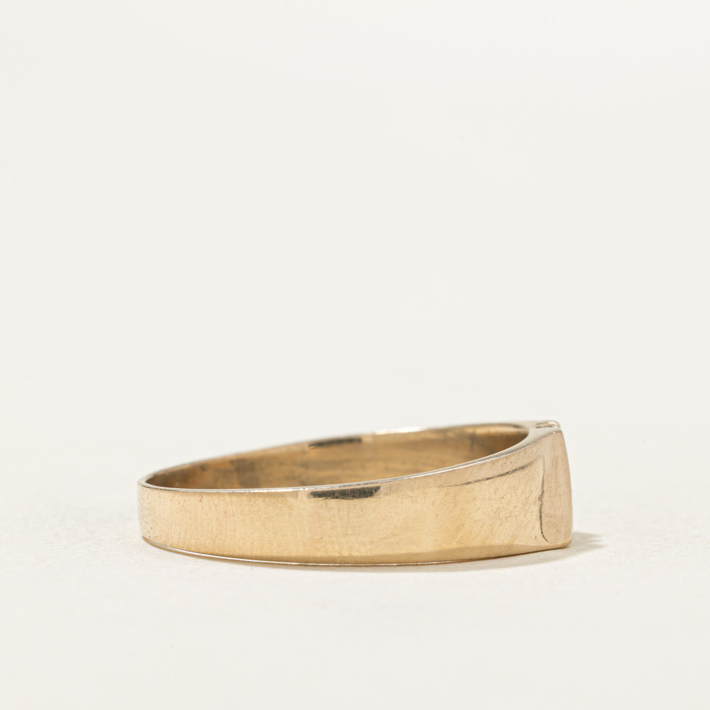 14K Gold Three Stone Diagonal Diamond Ring Band | 0.02ctw | Size 10.25 | Wedding, Engagement, Anniversary Gift for Her | Perfect for Bridal Jewelry & Special Occasions