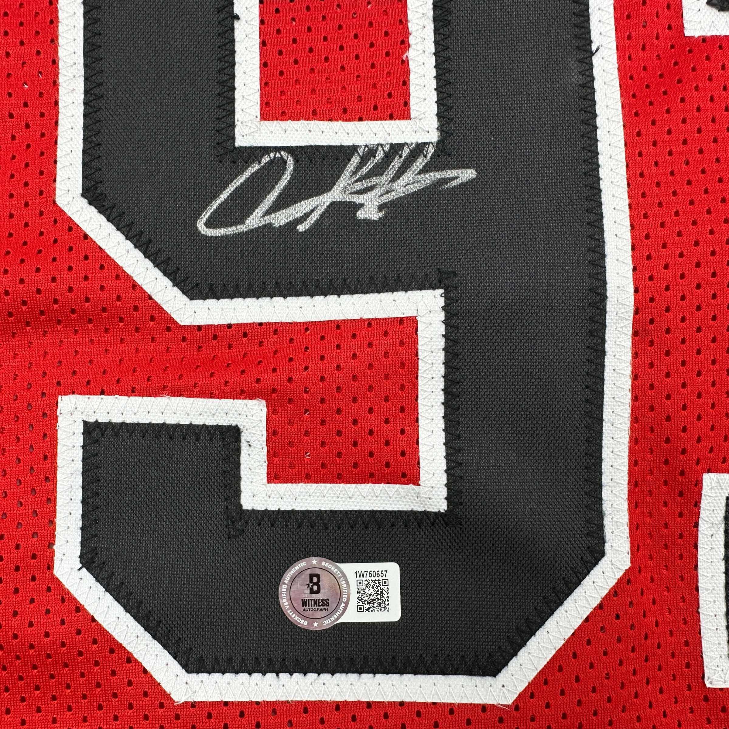 Authentic Autographed Dennis Rodman Chicago Bulls Basketball Jersey with JSA COA - Perfect for Collectors, Sports Fans, and Memorabilia Displays