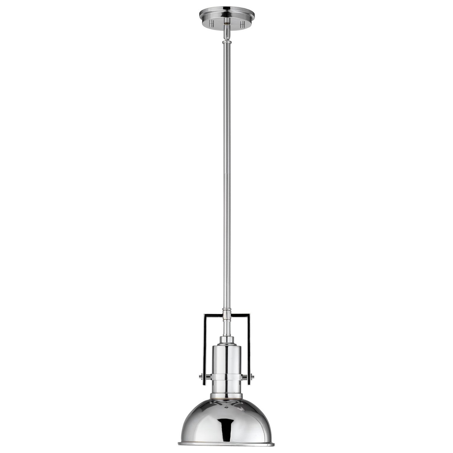 Cyan Design 04706 Circa Modern Chrome Pendant Light - Elegant Ceiling Fixture for Dining Room, Kitchen, or Living Room Lighting