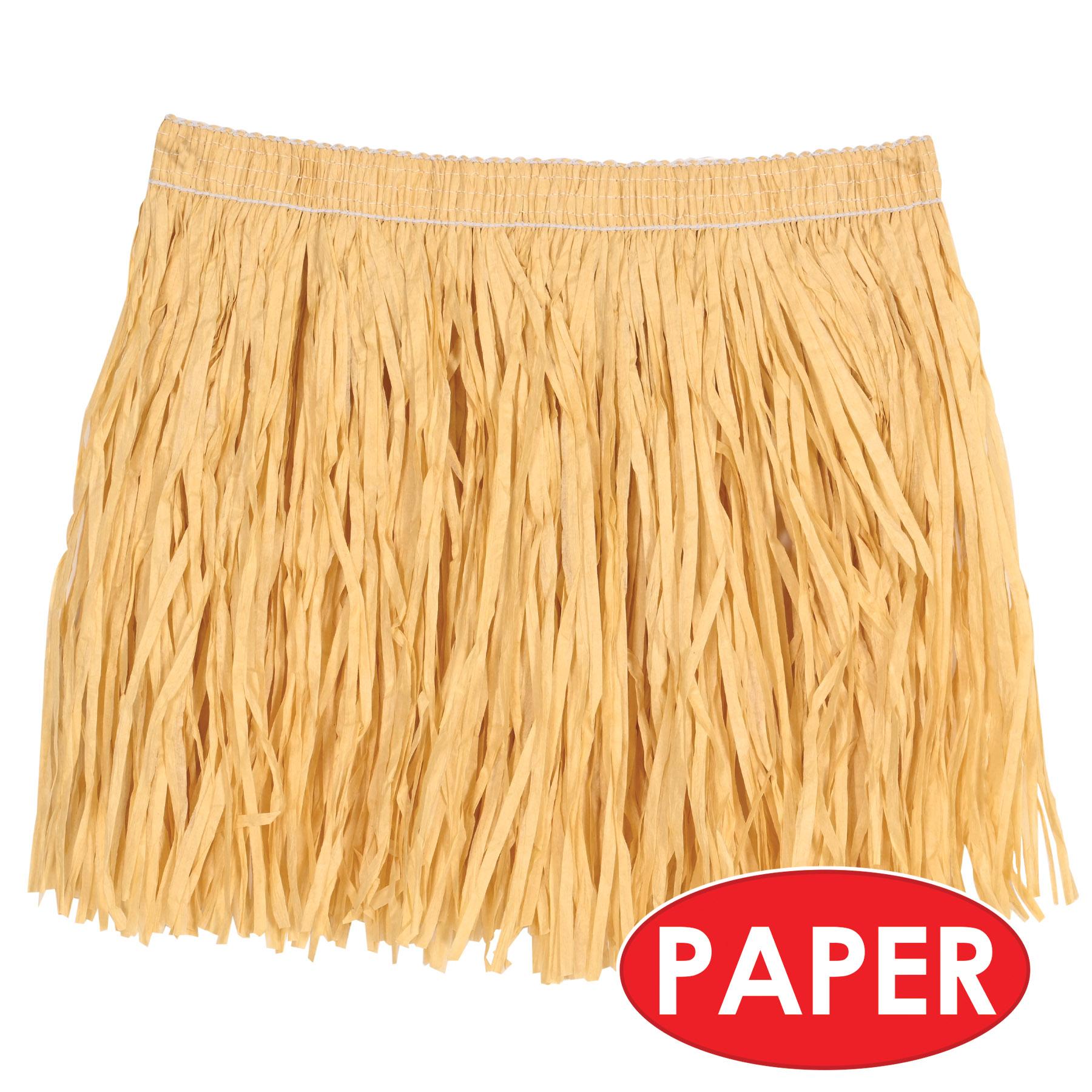 12 Pack Beistle Luau Party Hula Skirts for Kids - Colorful Mini Grass Skirts for Hawaiian Themed Parties, Costumes & Dance Performances