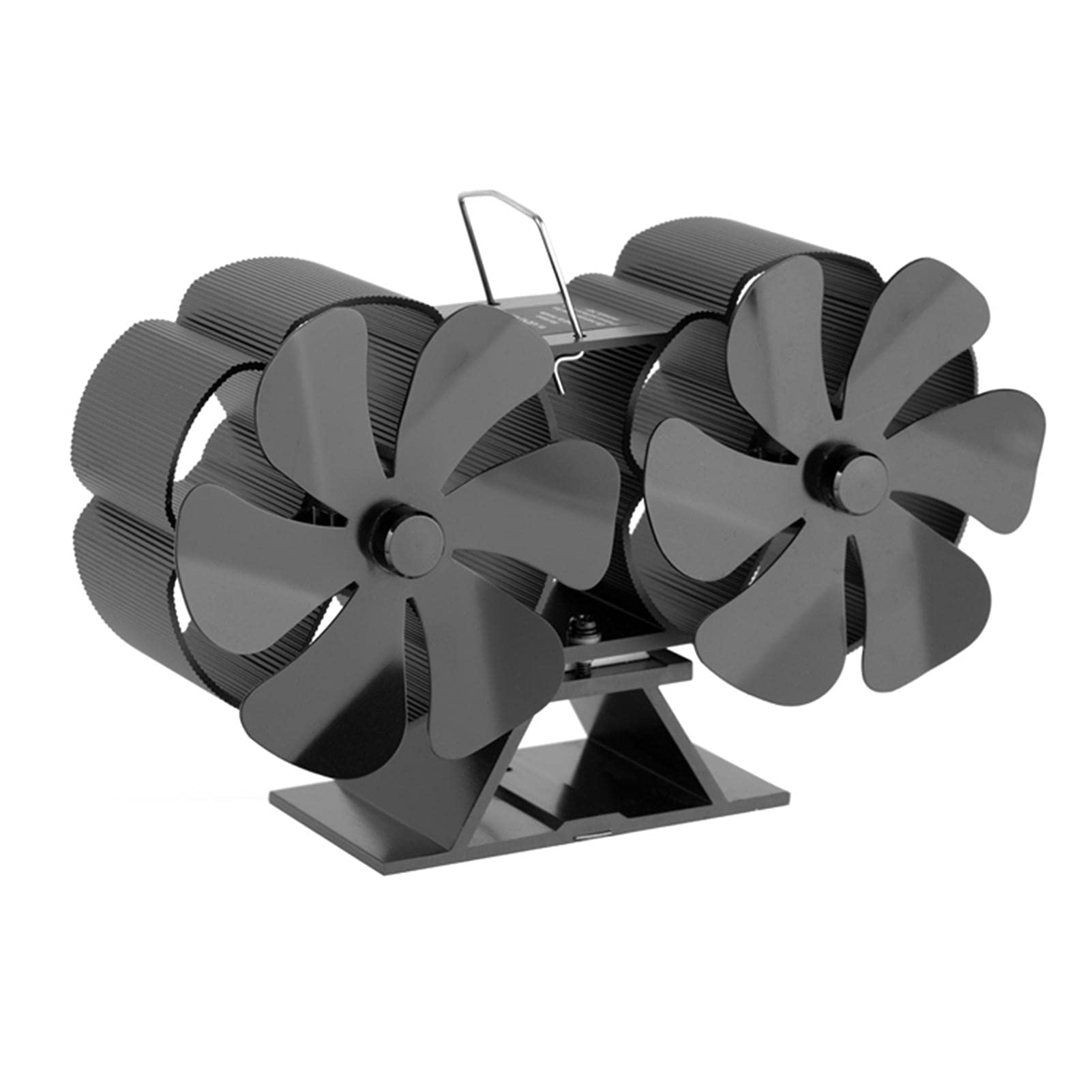Eco-Friendly 12-Blade Heat Powered Stove Fan - Efficient Fireplace Fan for Wood Stoves & Fireplaces - Perfect for Home Heating and Energy Savings