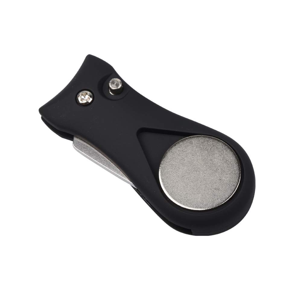 Premium Golf Divot Repair Tool with Magnetic Pop-Up Button & Detachable Ball Marker – Foldable Stainless Steel Switchblade Design for Quick Greens Repair | Perfect for Golfers, Tournaments & Practice Rounds