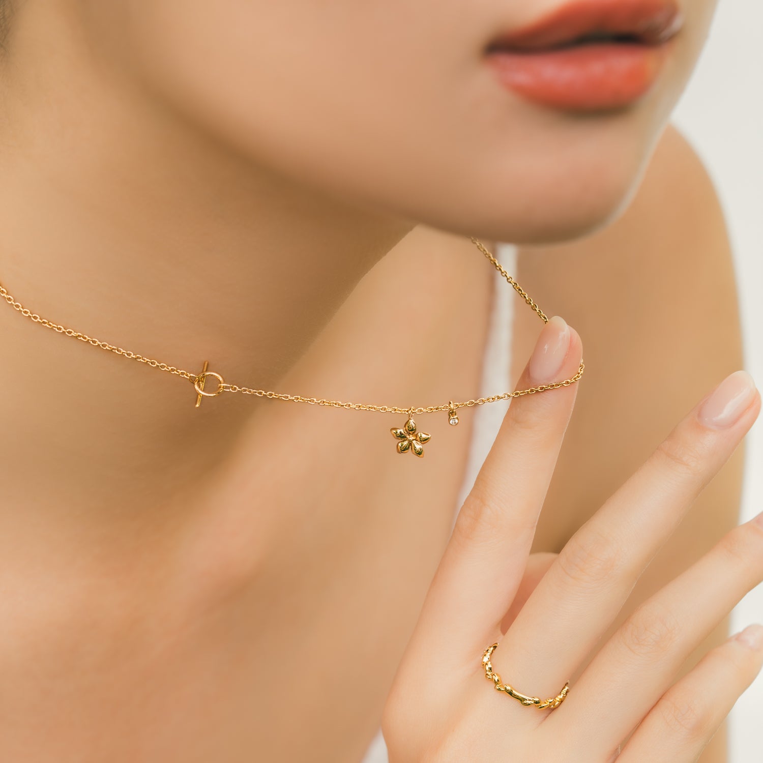 14K Gold Harley Davidson Motorcycle Pendant Necklace for Women - Biker Jewelry Gift for Riders & Motorcycle Enthusiasts - Perfect for Biker Events, Rallies & Everyday Wear